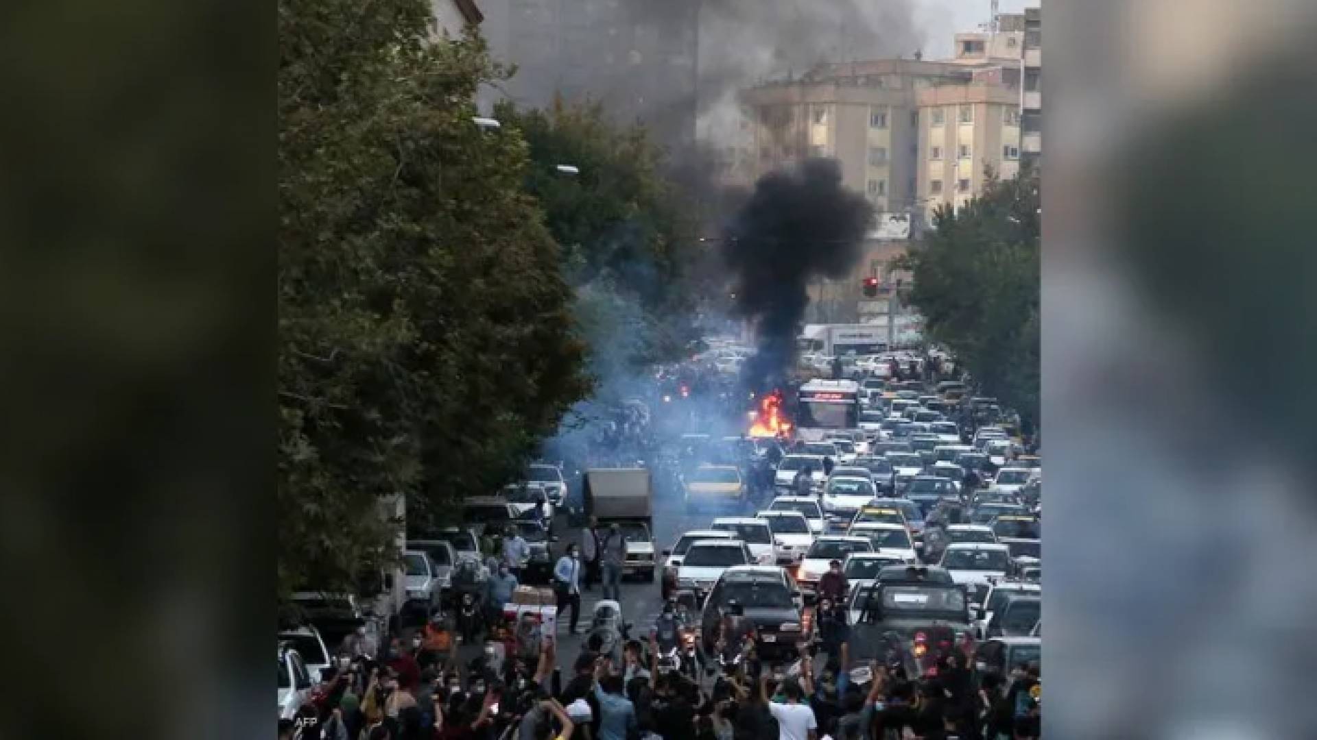 جانب من الاحتجاجات