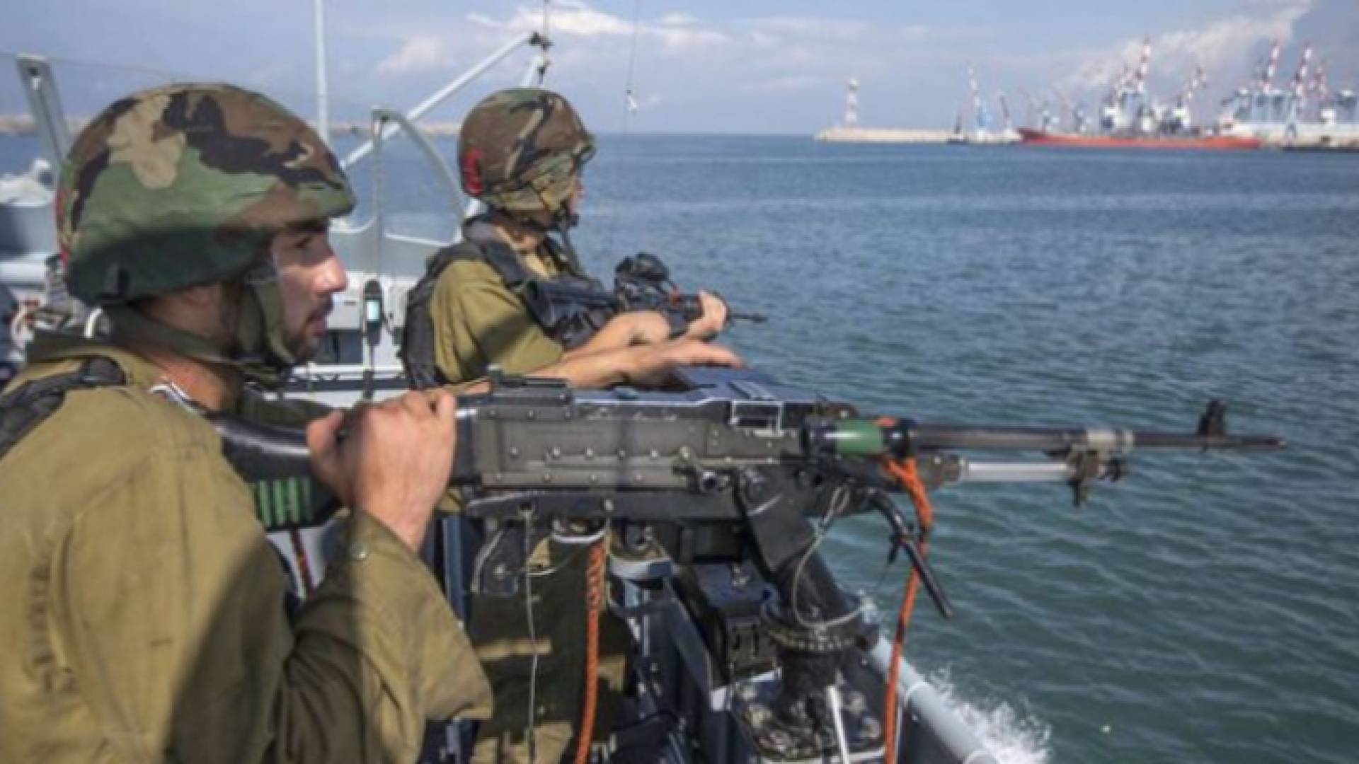 زوارق بحرية الاحتلال