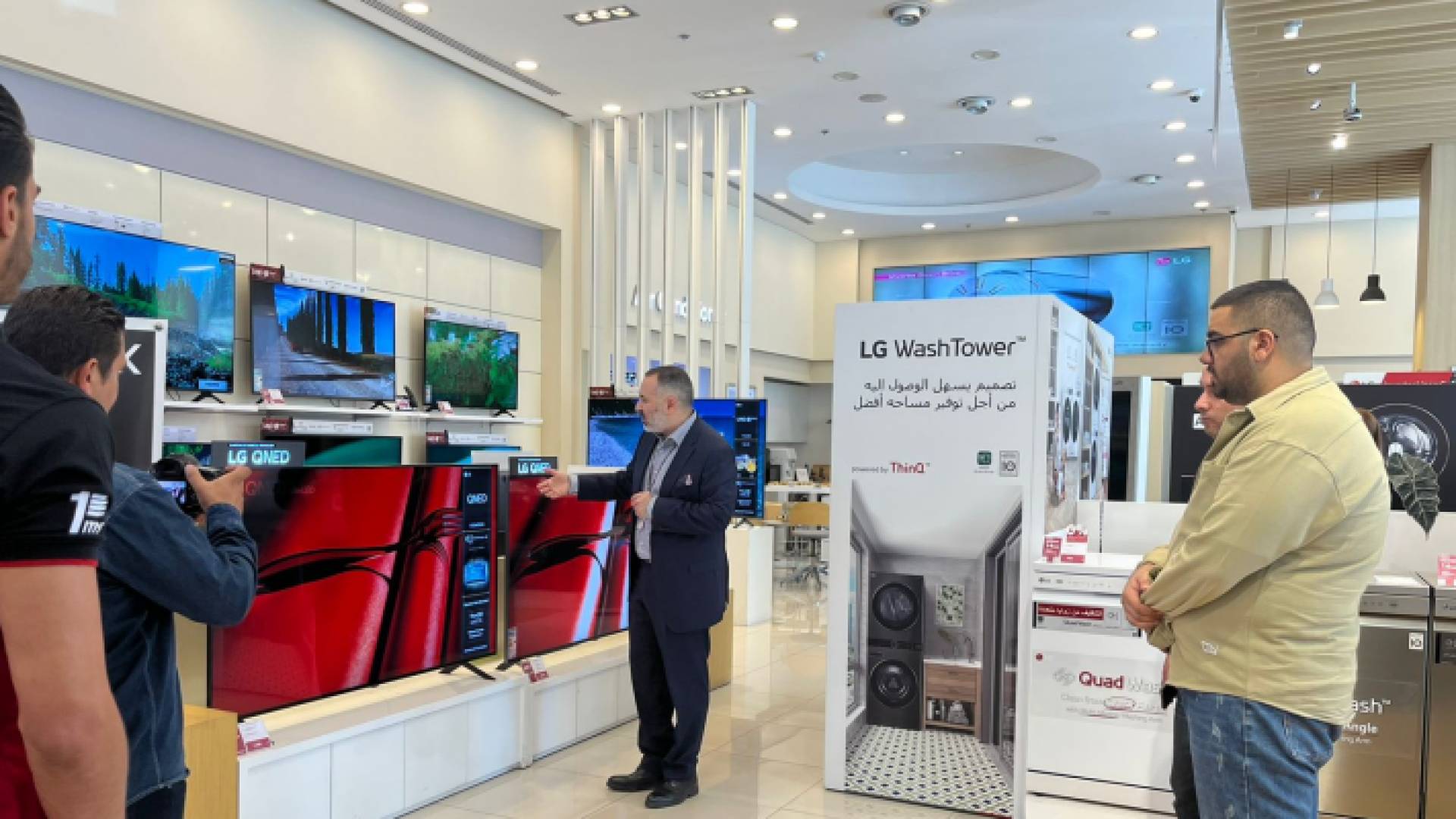 تلفزيونات إل جي بتقنية الذكاء الاصطناعي