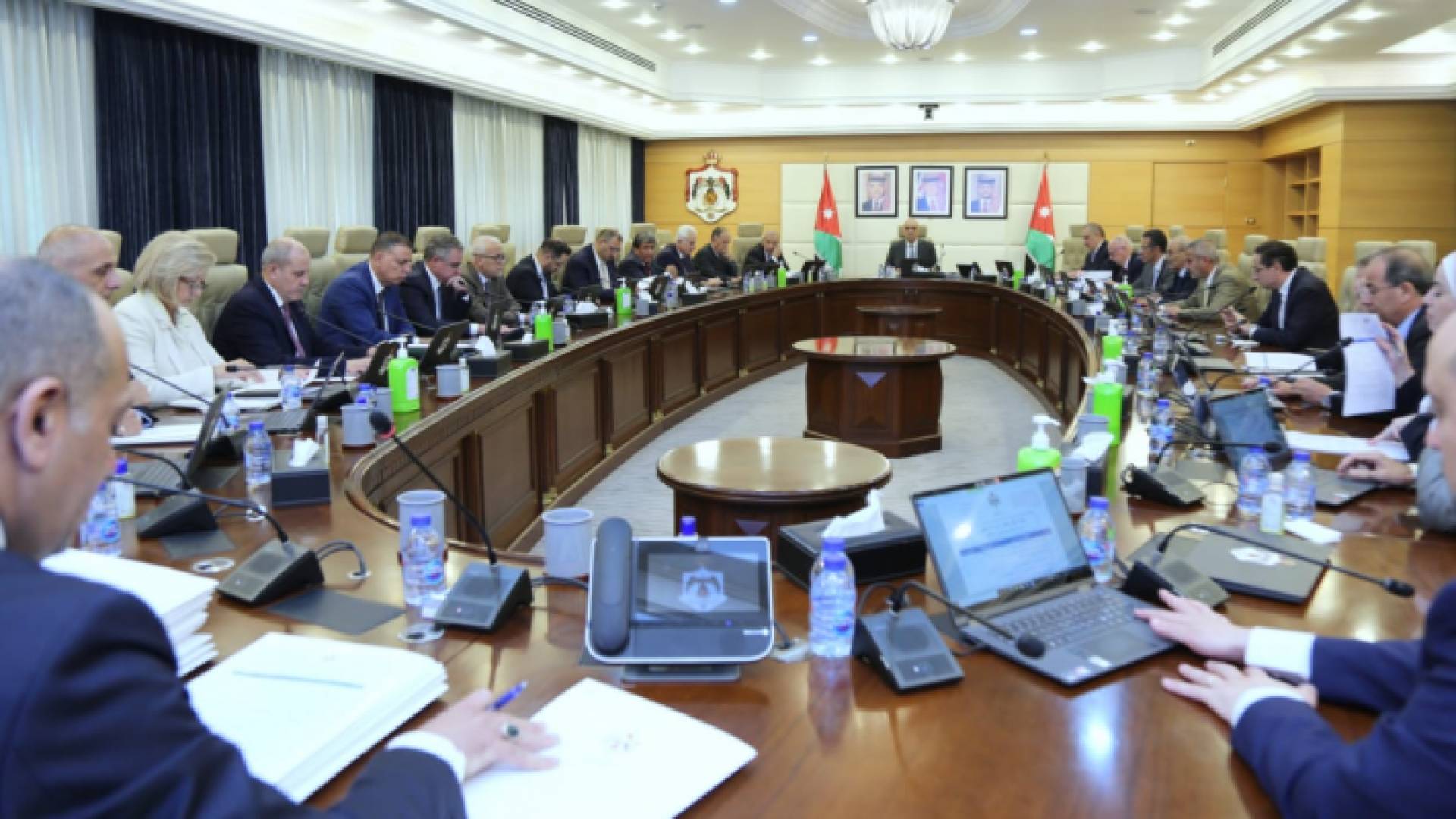 جانب من اجتماع مجلس الوزراء