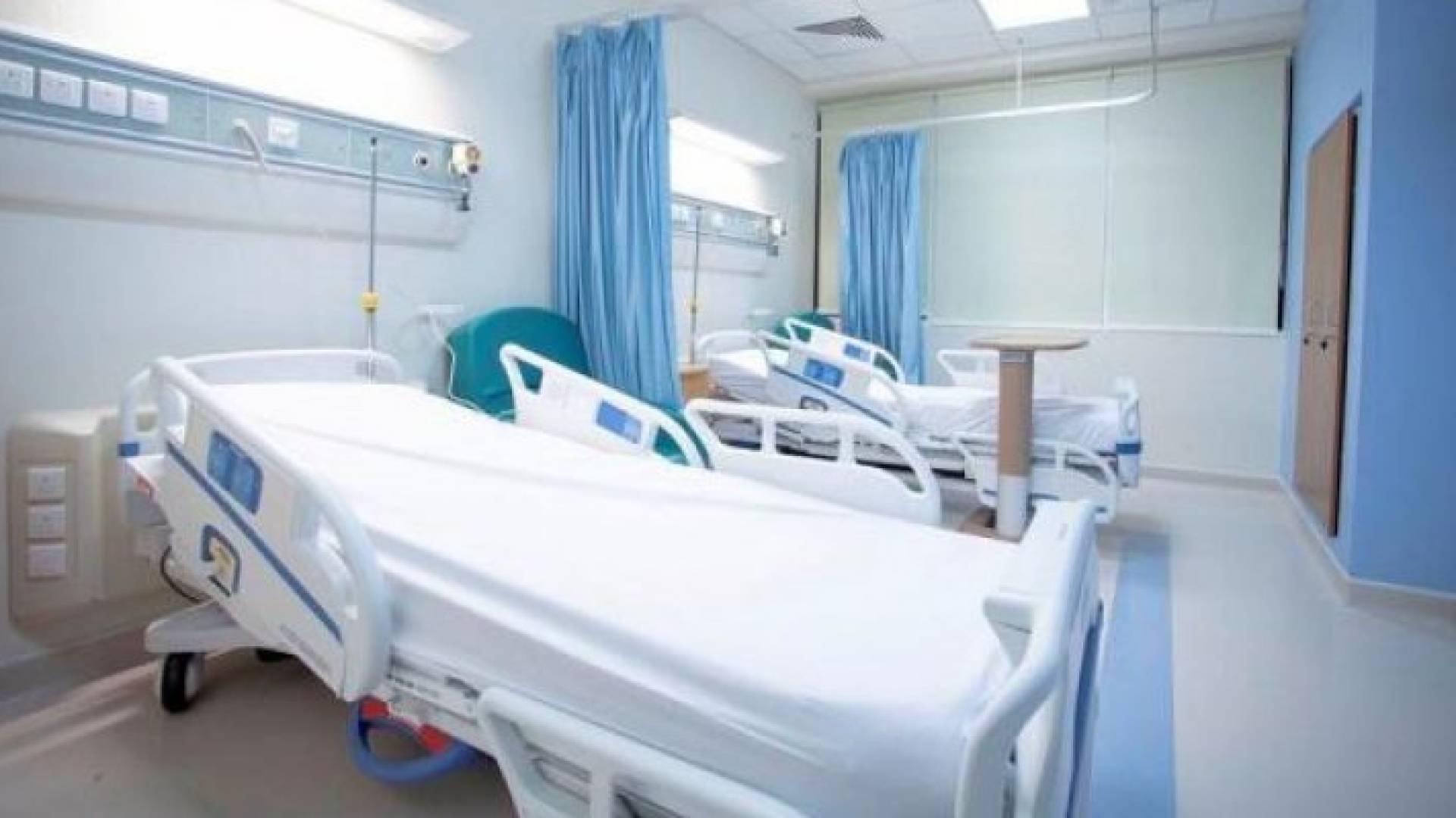 أسرّة في أحد المستشفيات