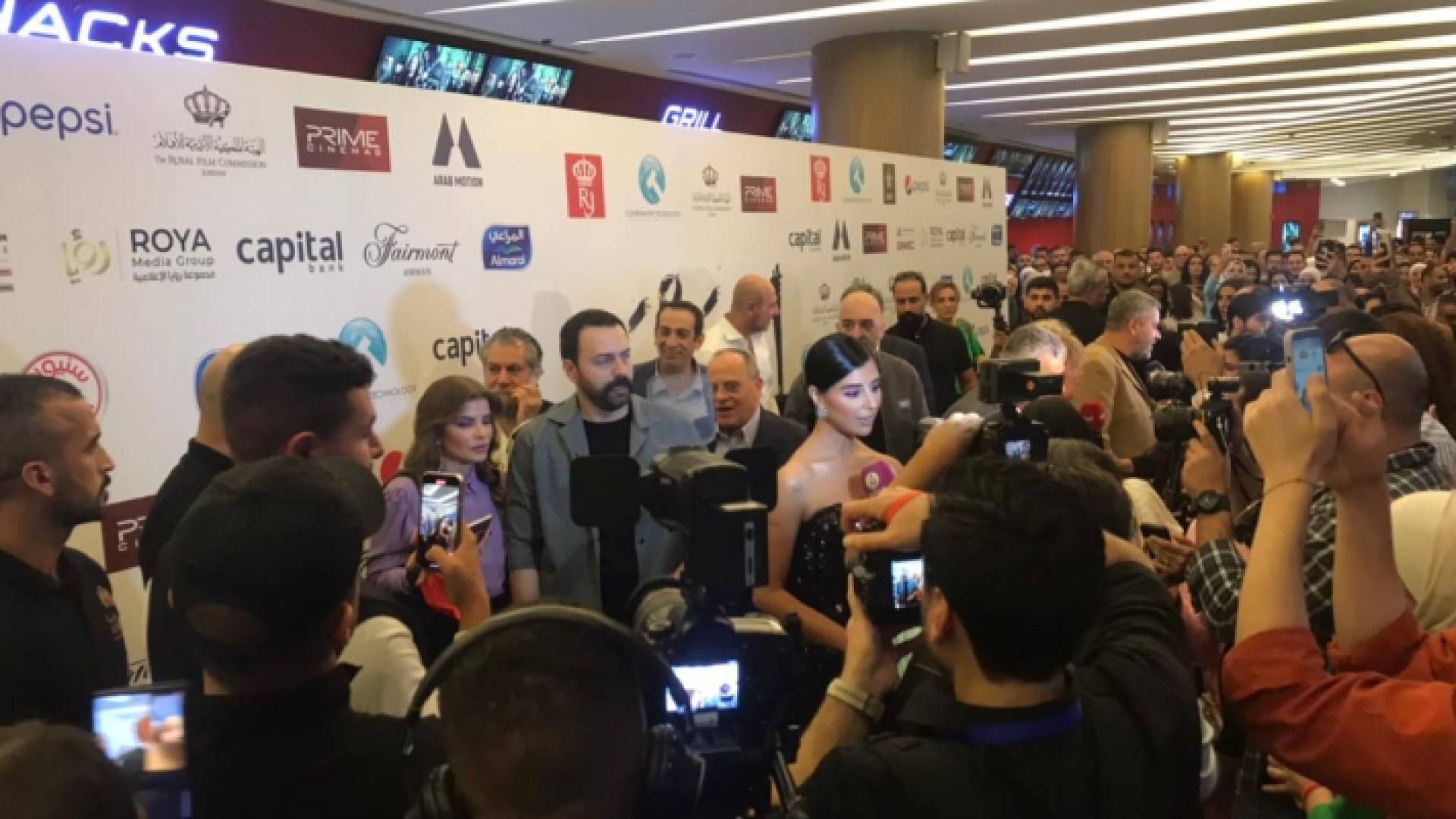 نجوم فيلم الهيبة في الأردن