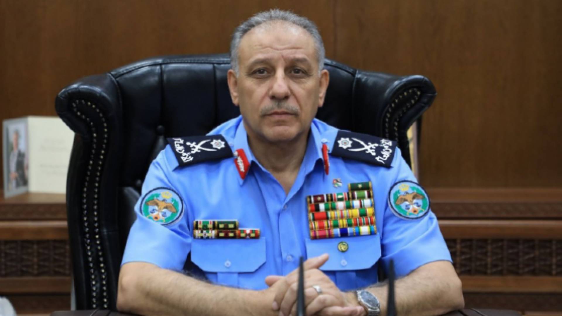 مدير الأمن العام اللواء عبيد الله المعايطة