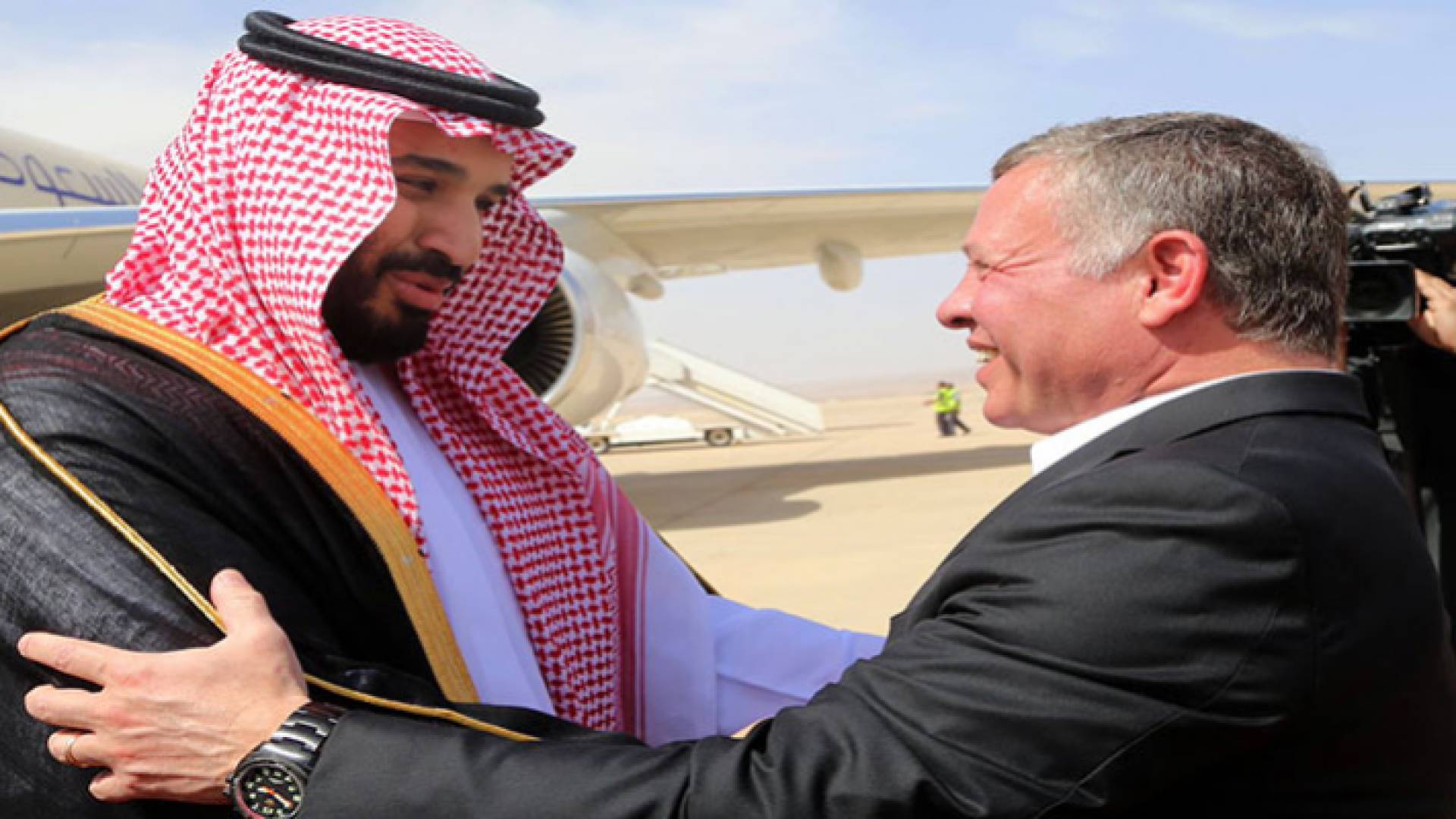 جلالة الملك عبدالله الثاني وولي العهد السعودي - أرشيفية