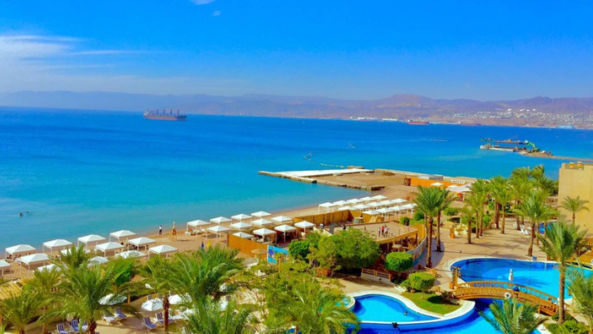 منظر عام لمحافظة العقبة