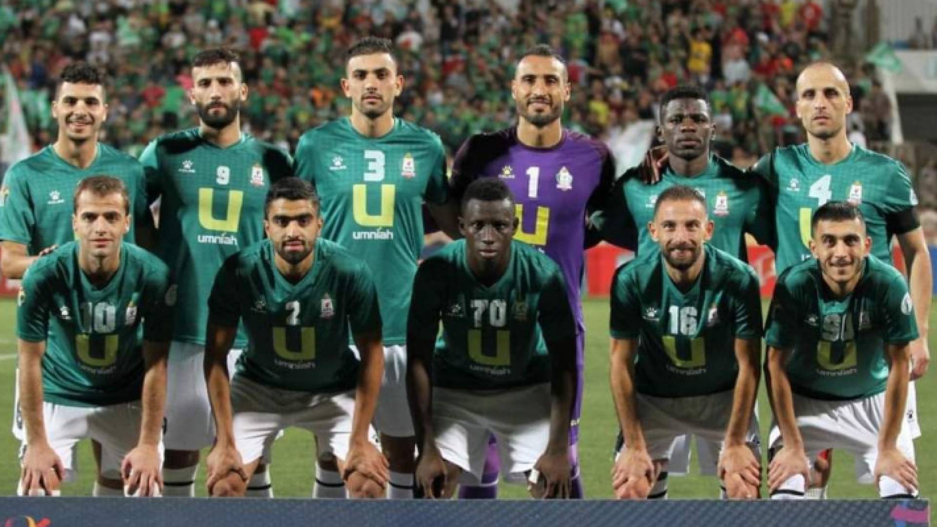 لاعبو فريق الوحدات