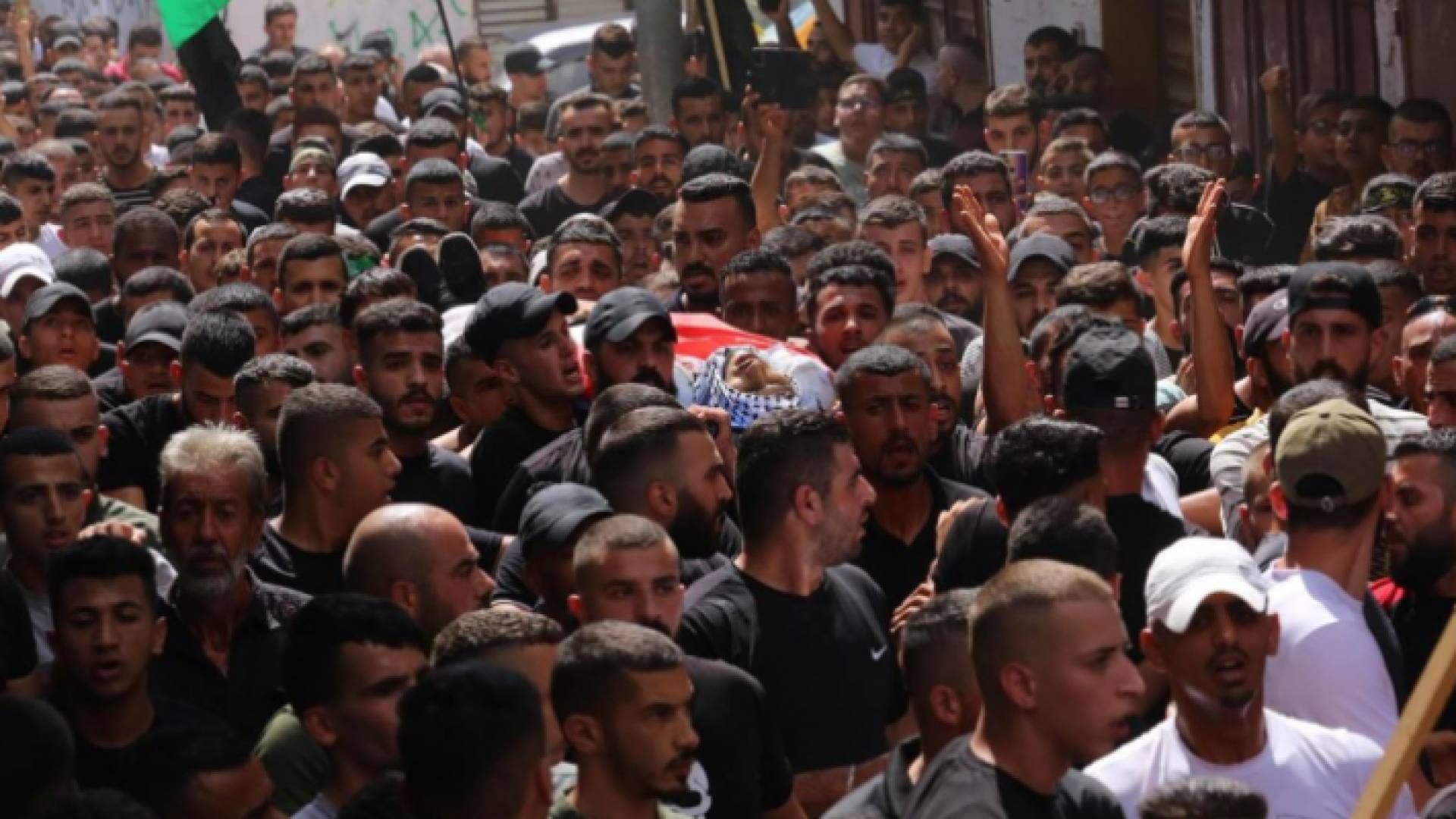 أثناء تشييع جنازة شهيد فلسطيني - أرشيفية