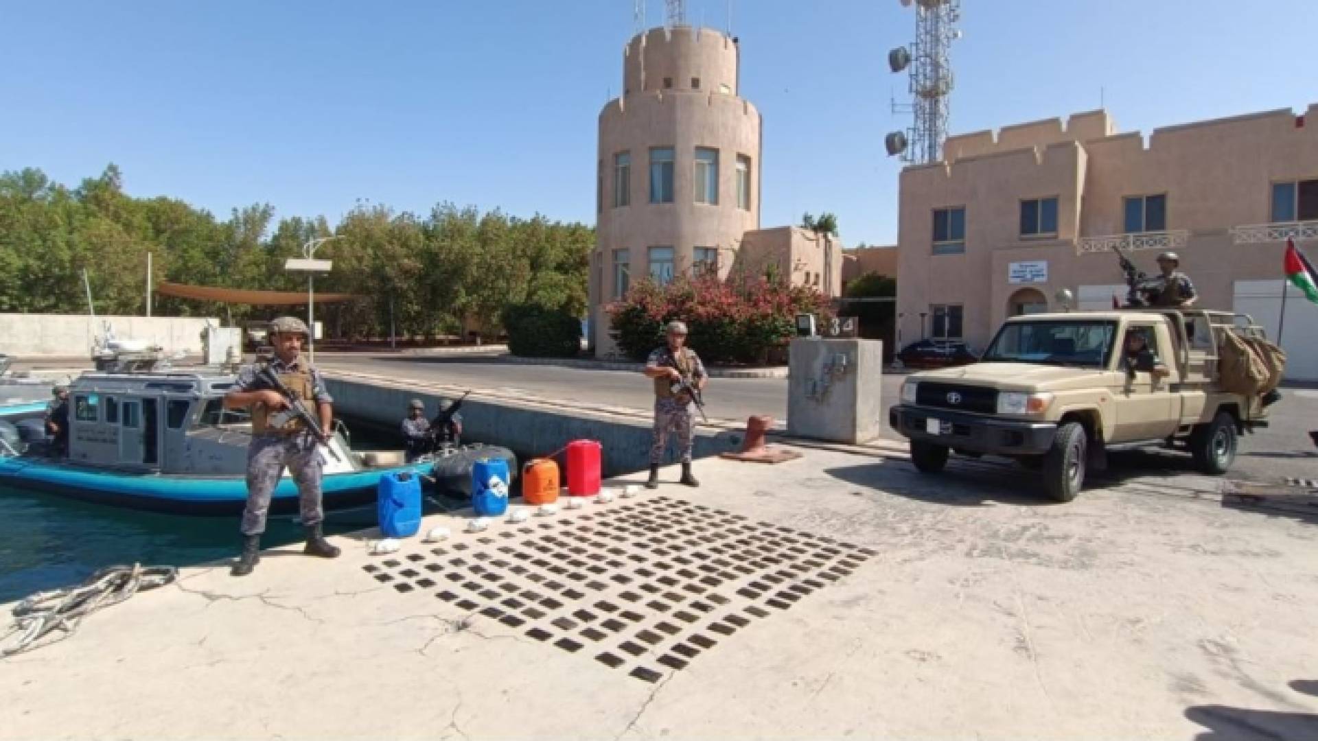 جانب من المضبوطات