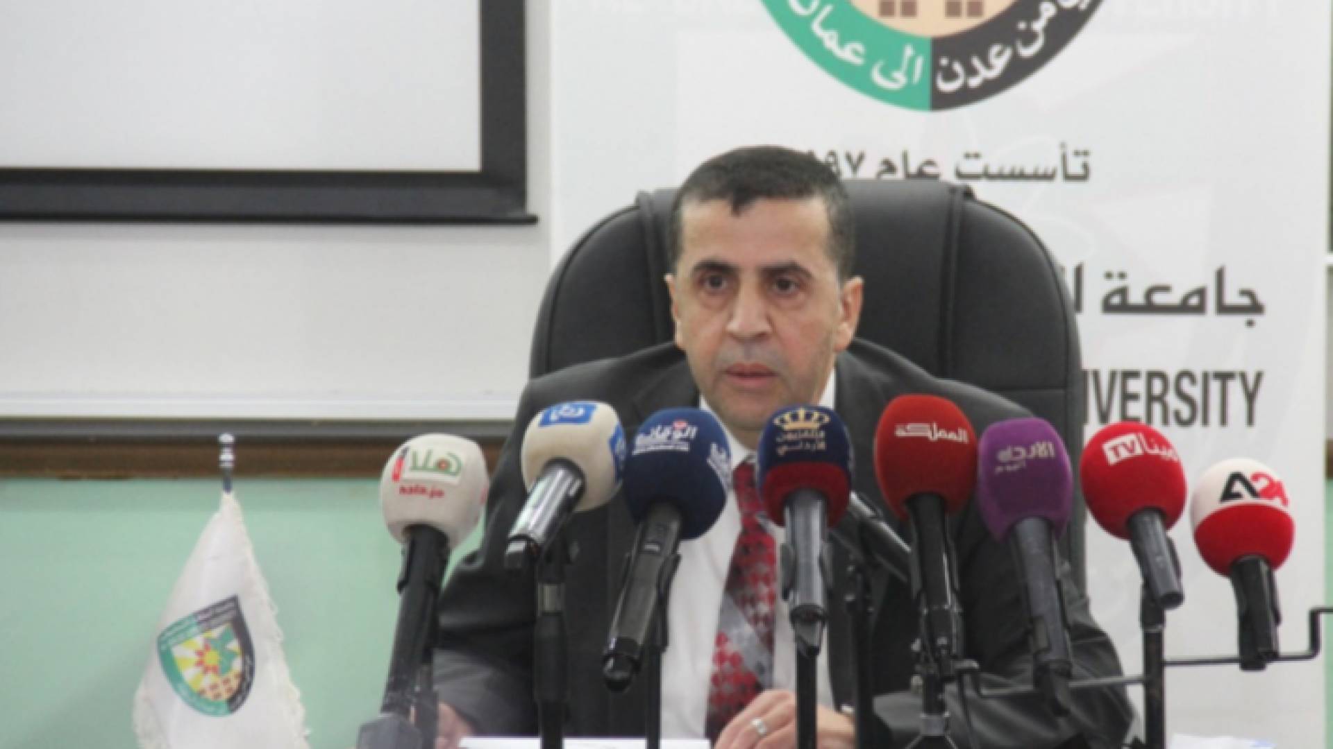 رئيس جامعة البلقاء التطبيقية الدكتور أحمد العجلوني