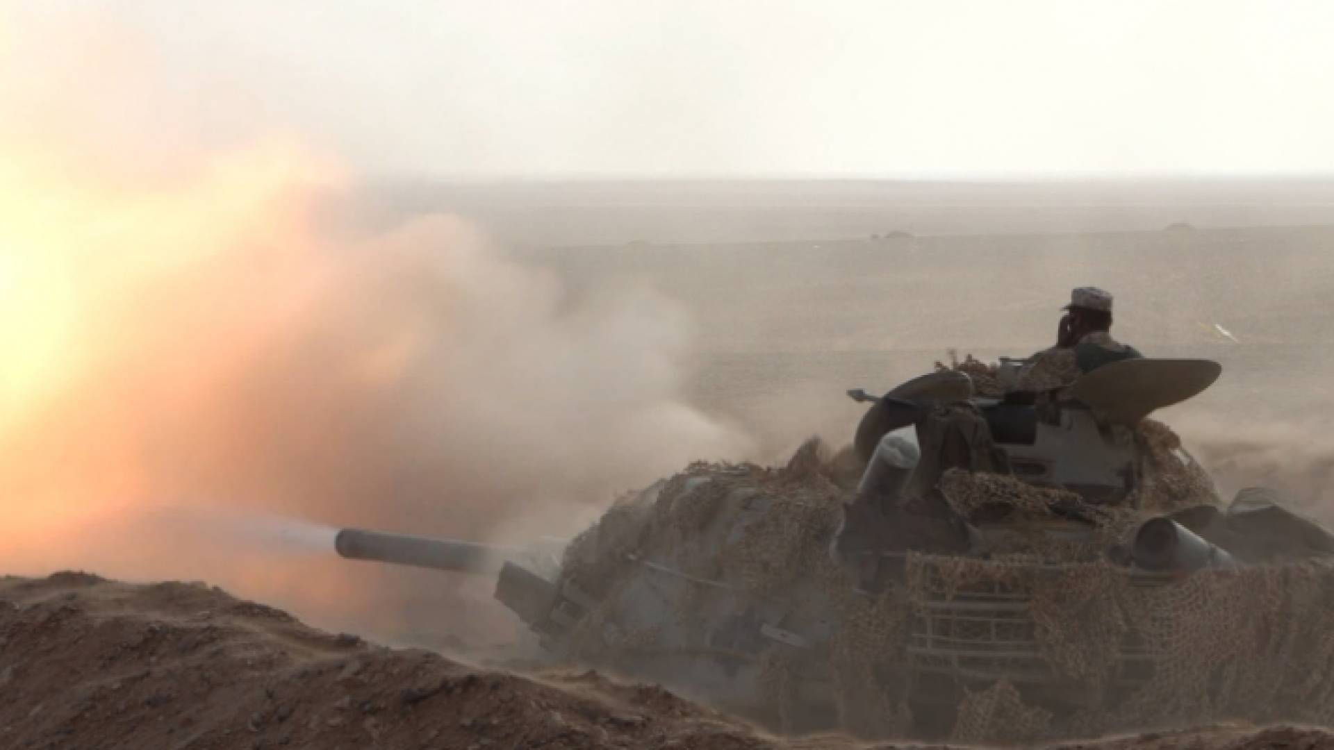 جانب من التمرين