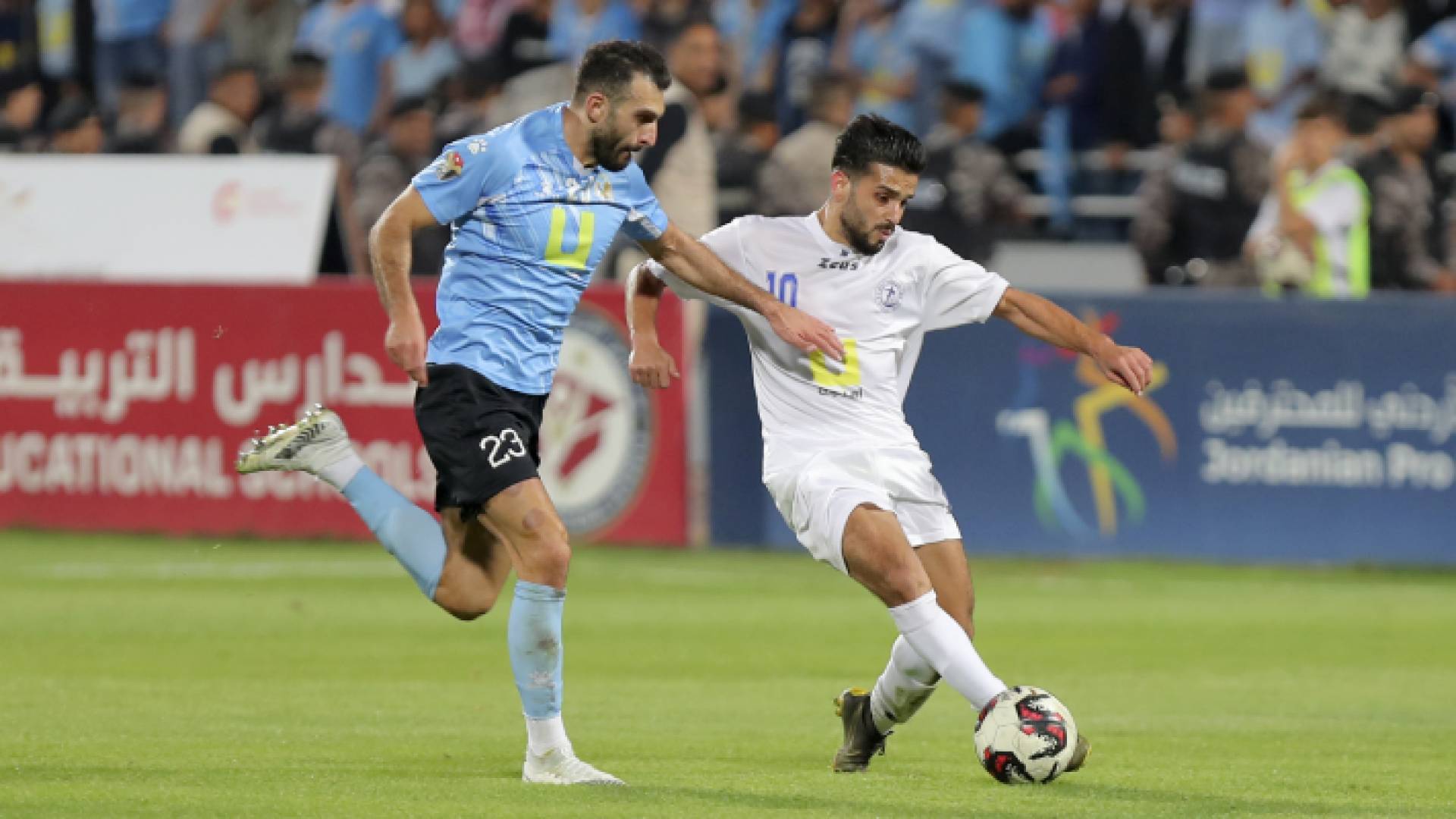 من مواجهة الفيصلي والرمثا ضمن منافسات الجولة 19