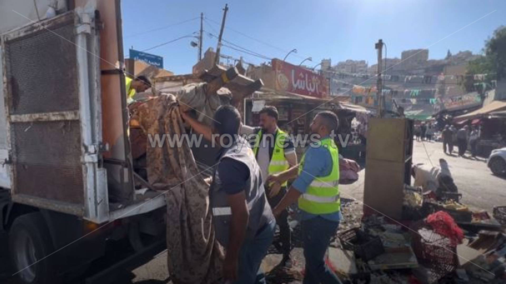 جانب من الحملة