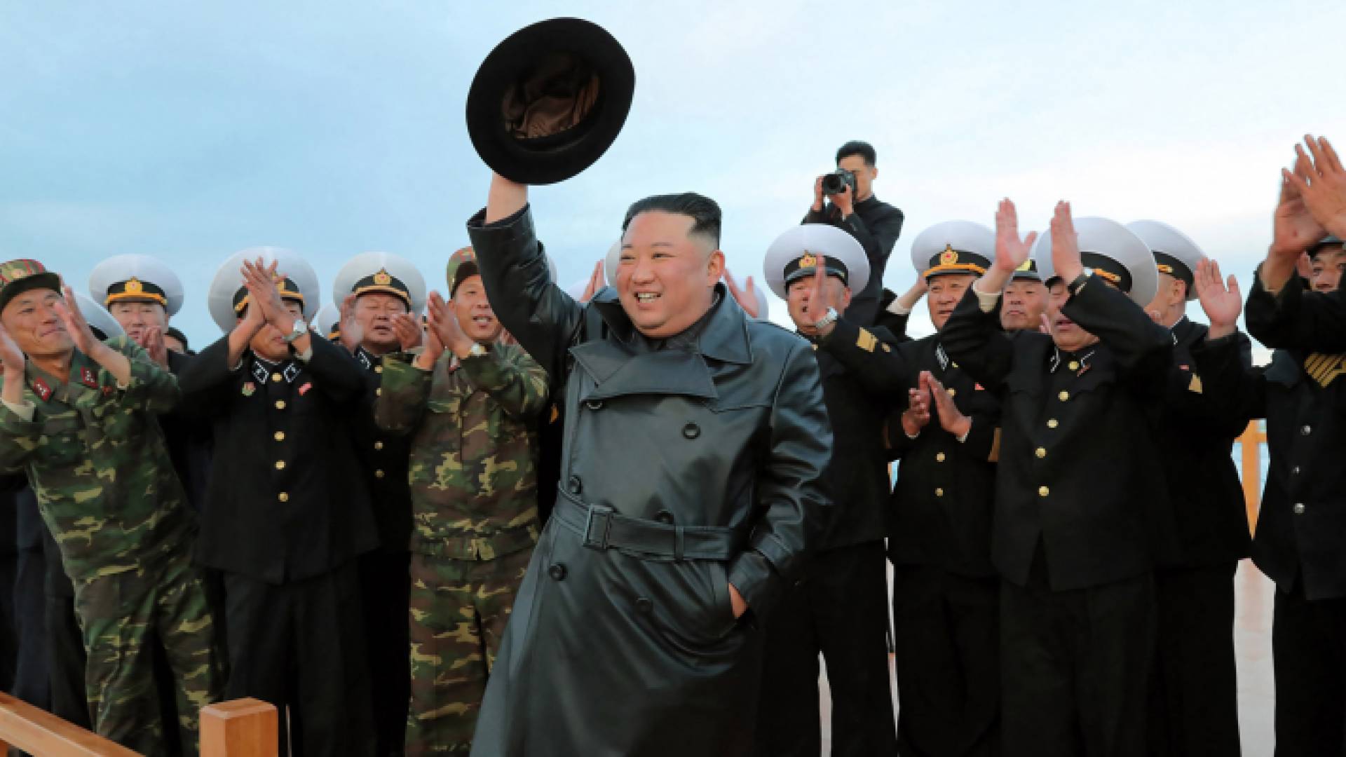 الزعيم الكوري الشمالي كيم جونغ أون