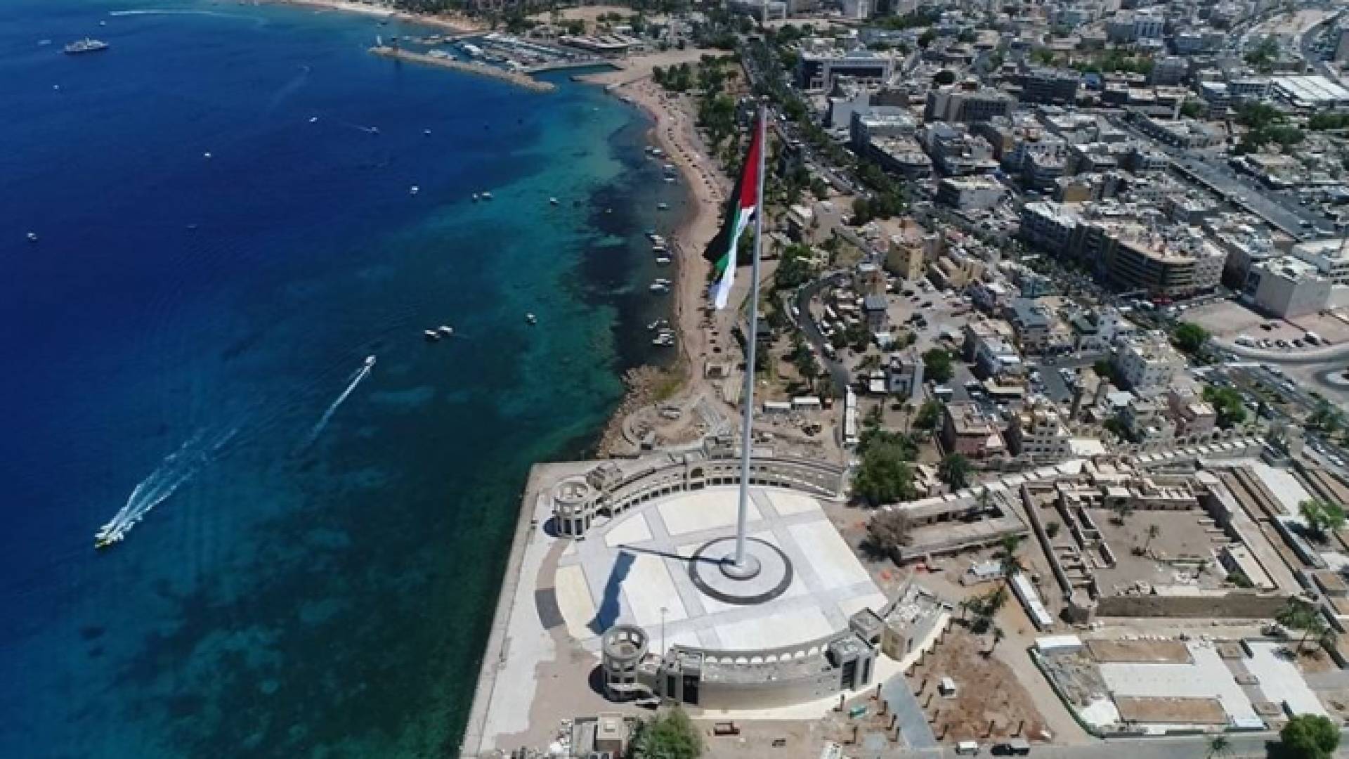 منظر عام لمدينة العقبة