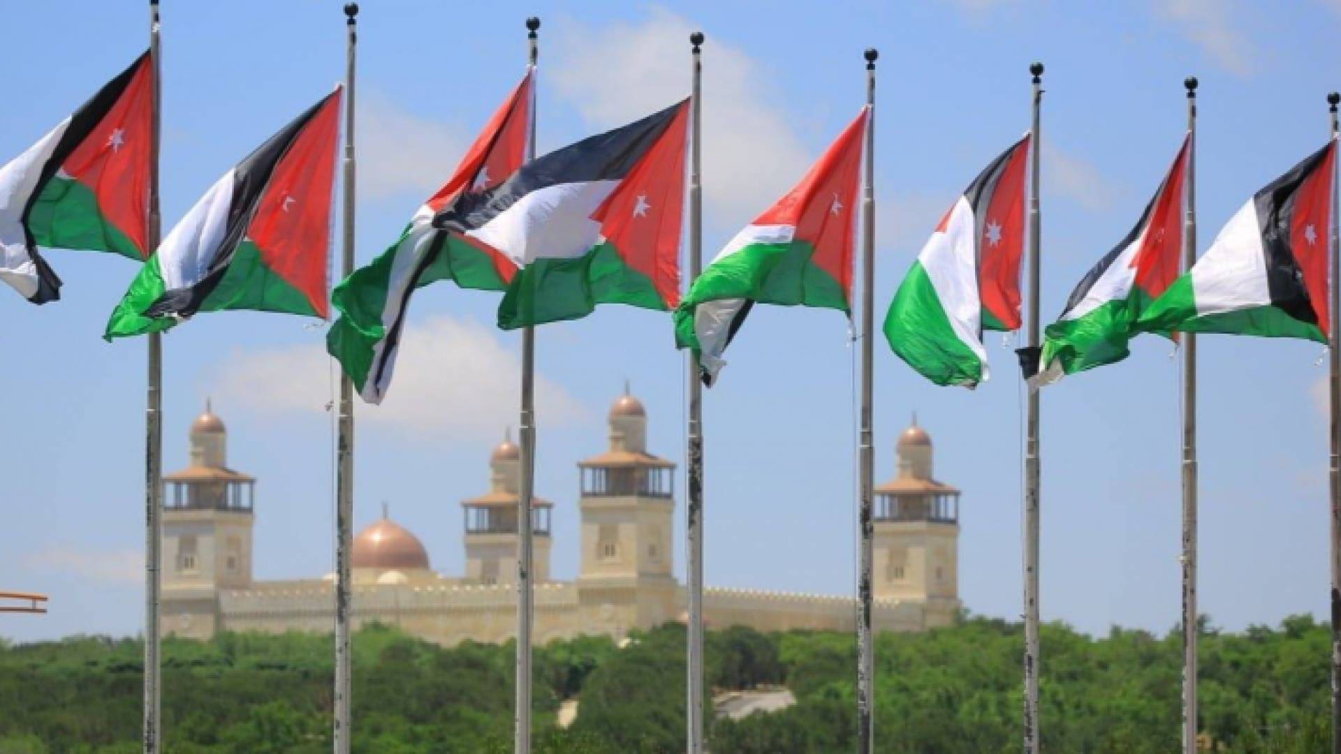 علم الأردن - ارشيفية