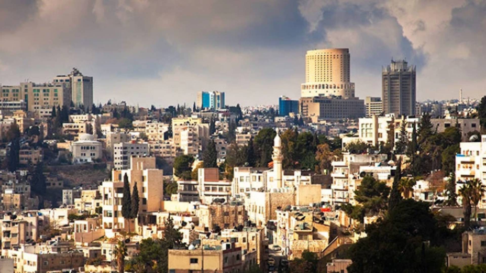 صورة عامة للعاصمة عمان