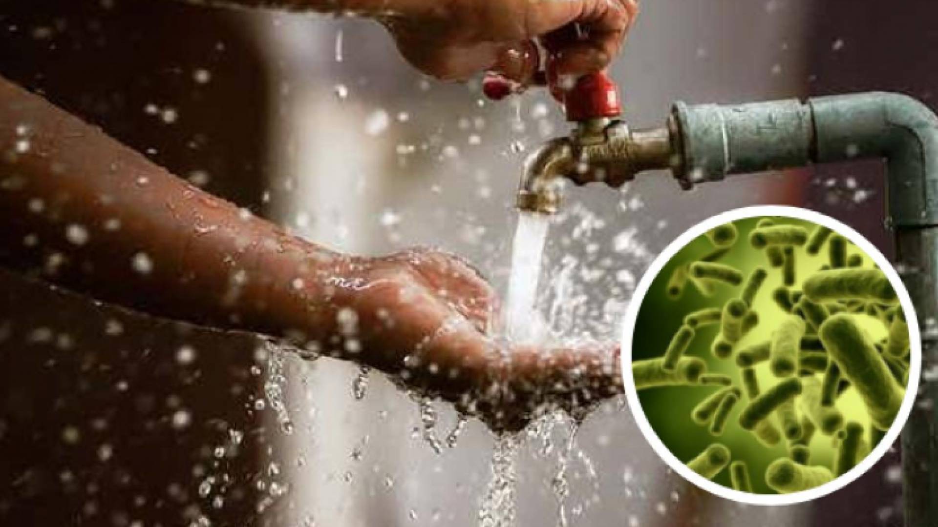 شخص يغسل يديه - توضيحية