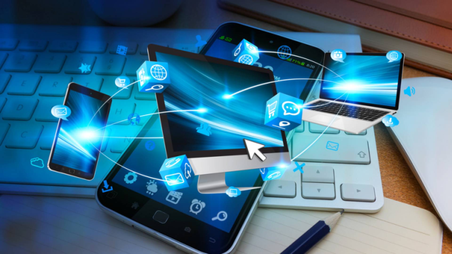 صورة تعبيرية للخدمات الرقمية