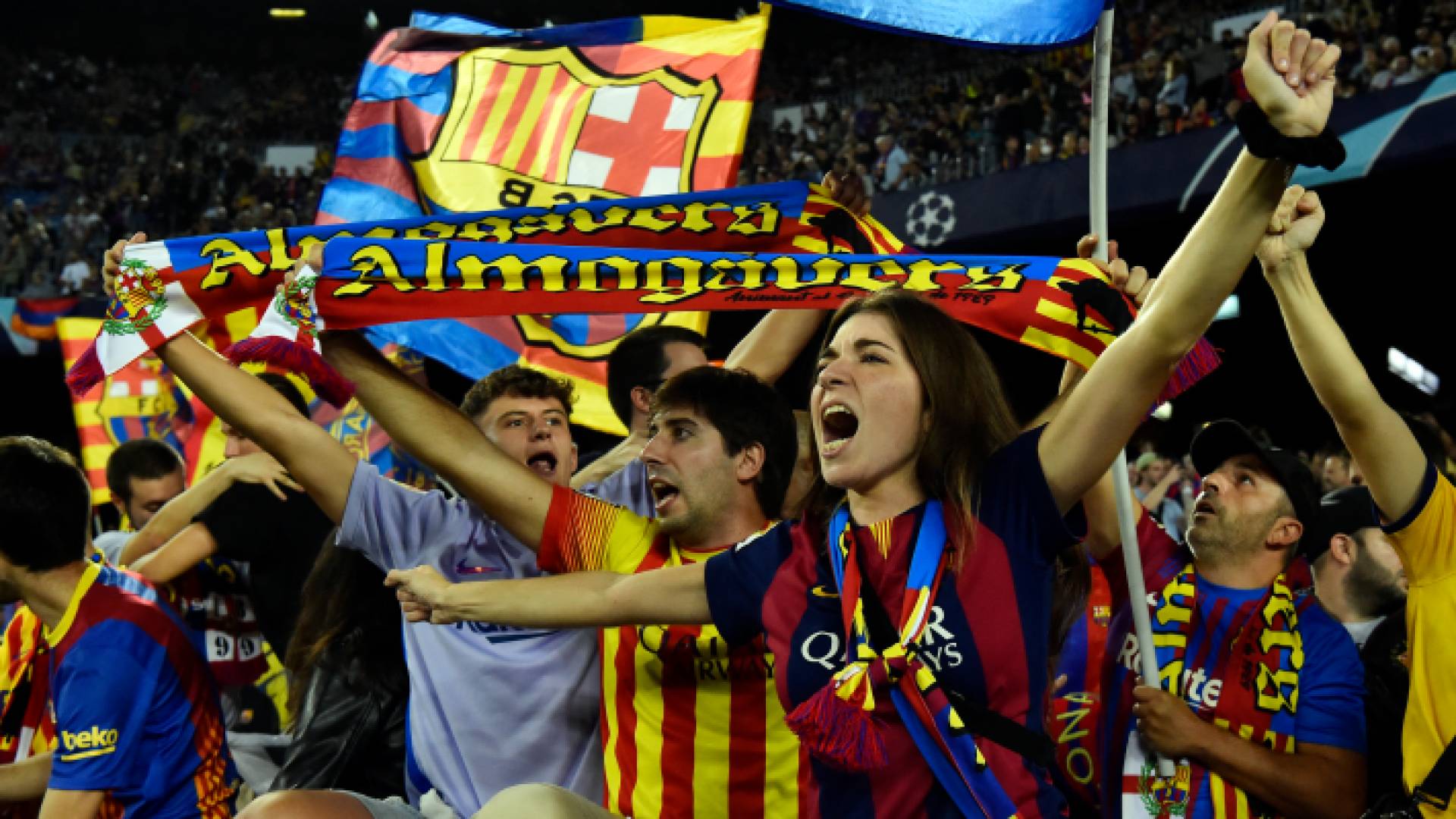 جماهير برشلونة