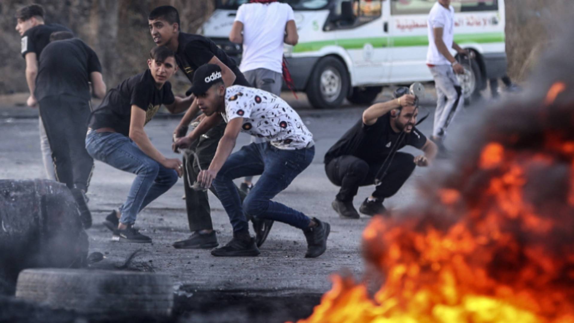 مواجهات بين الفلسطينيين وقوات الاحتلال