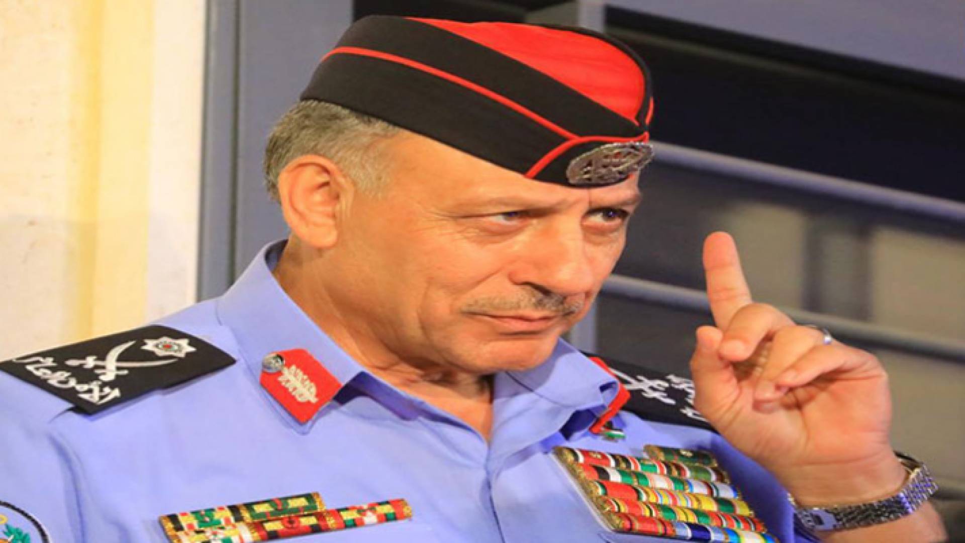 مدير الأمن العام اللواء عبيدالله المعايطة