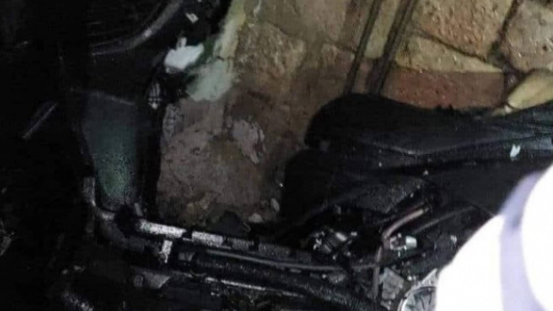 صورة للدراجة المفخخة