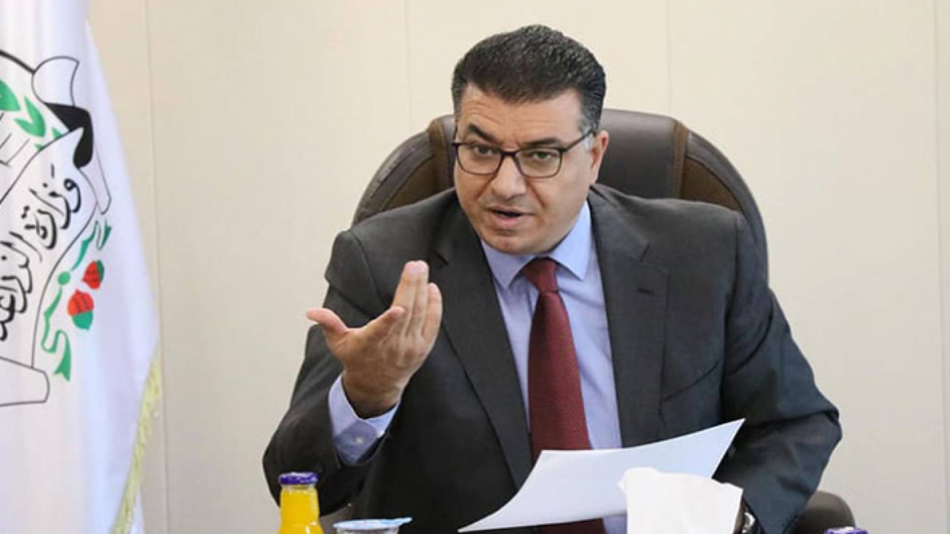 وزير الزراعة المهندس خالد الحنيفات