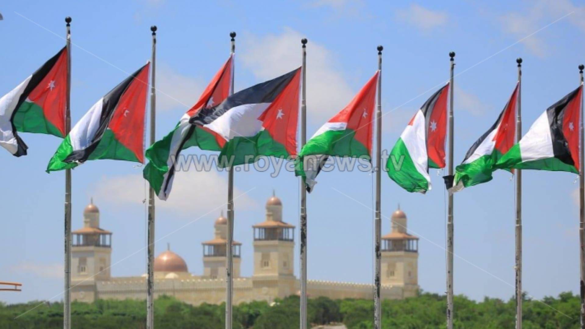 علم الأردن - ارشيفية