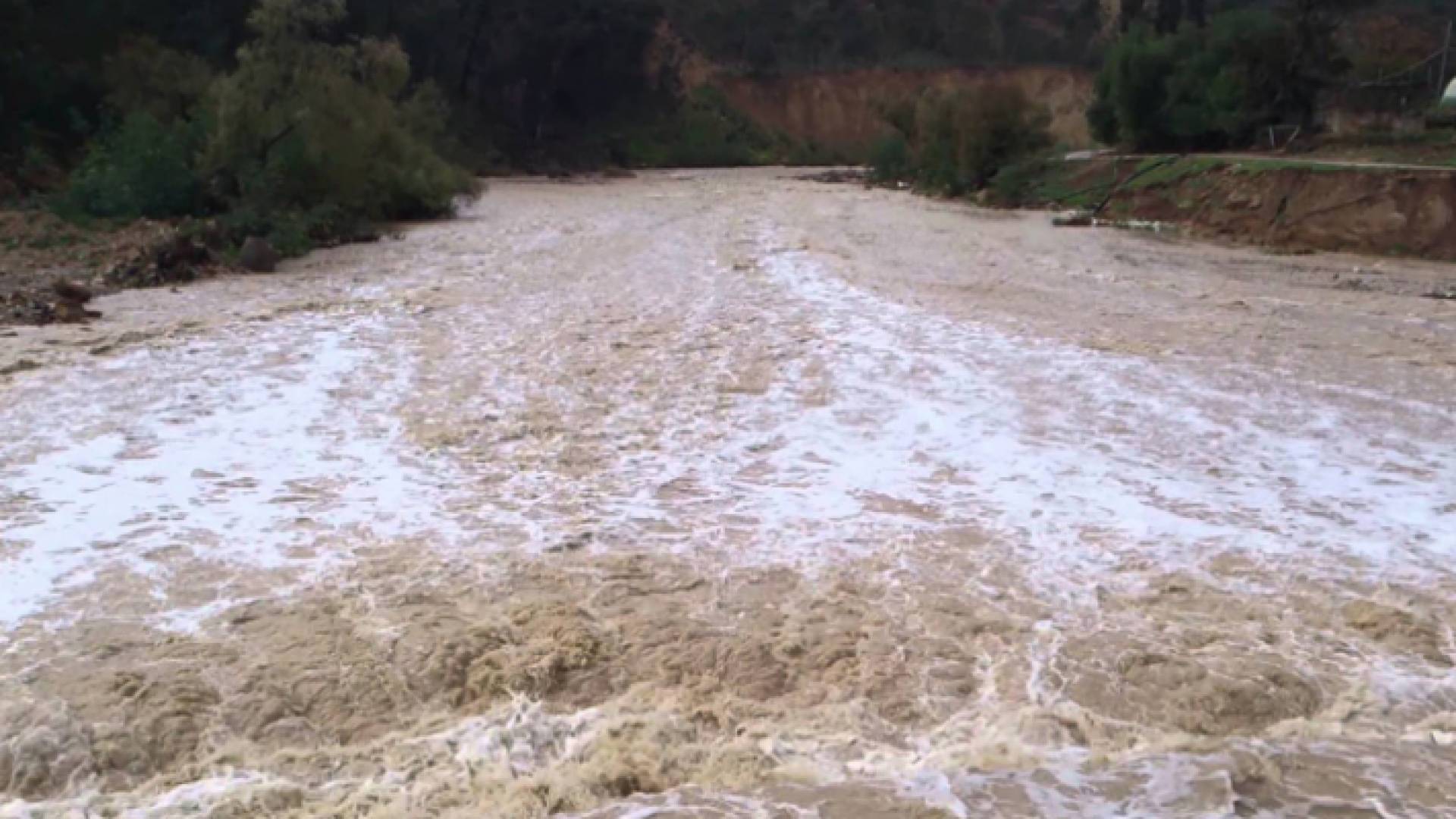 صورة أرشيفية لسيول في الأردن