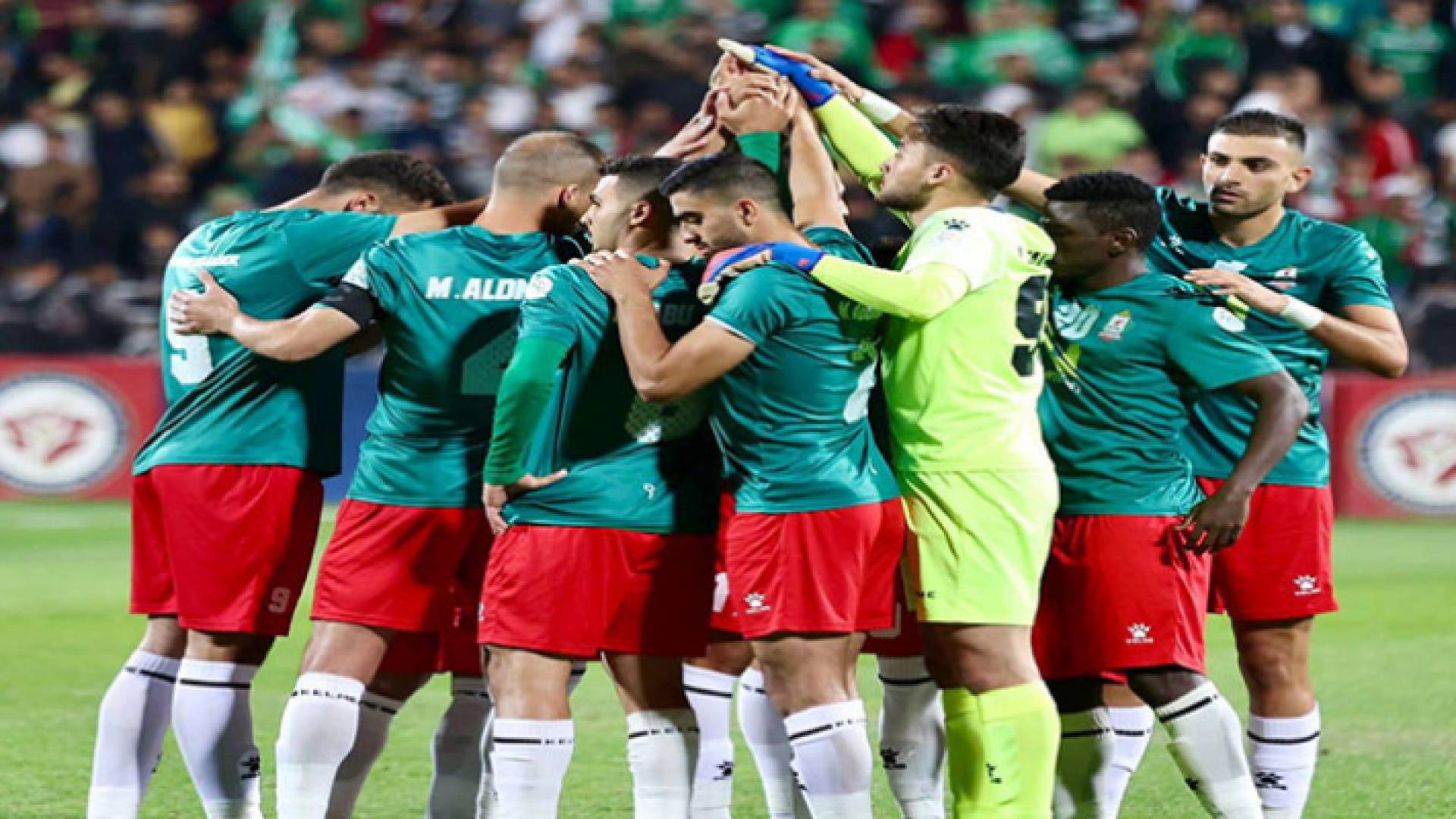 لاعبو نادي الوحدات