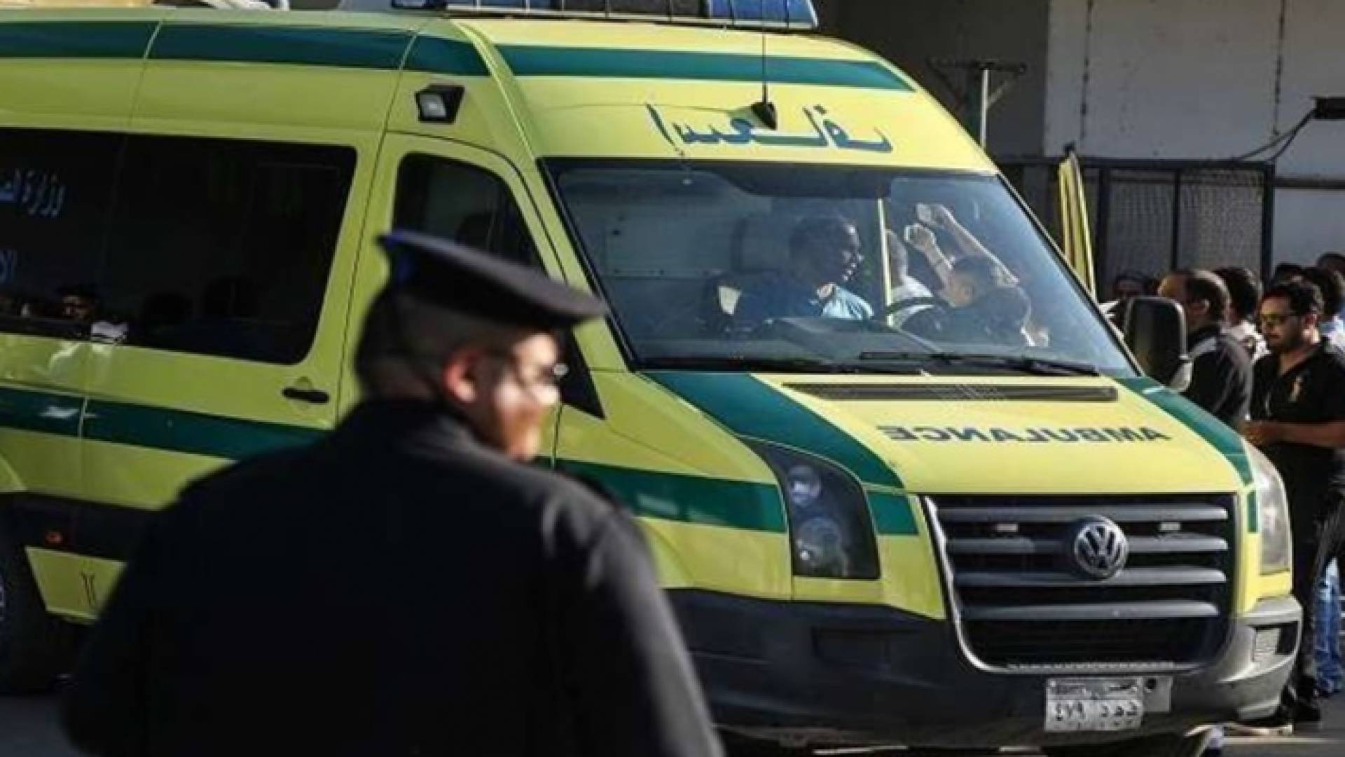 صورة أرشيفية لمركبة إسعاف في مصر