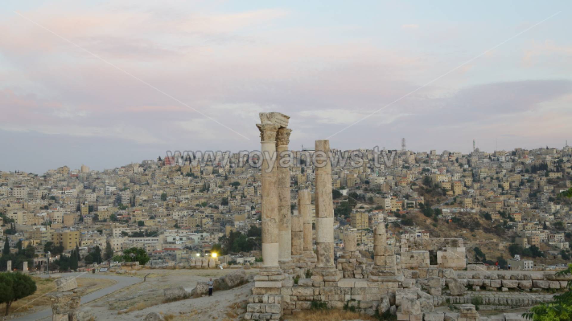جبل القلعة في العاصمة عمان