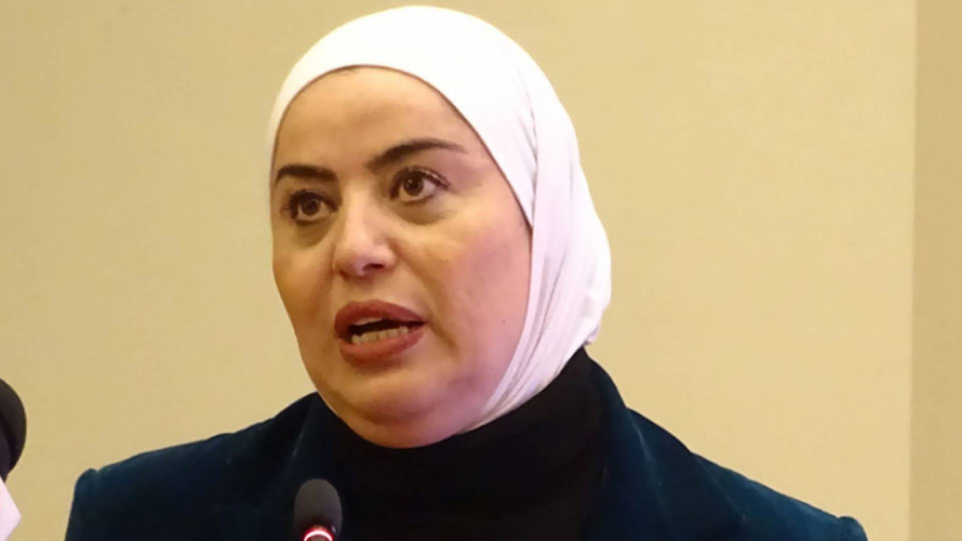 وزيرة التنمية الاجتماعية وفاء بني مصطفى