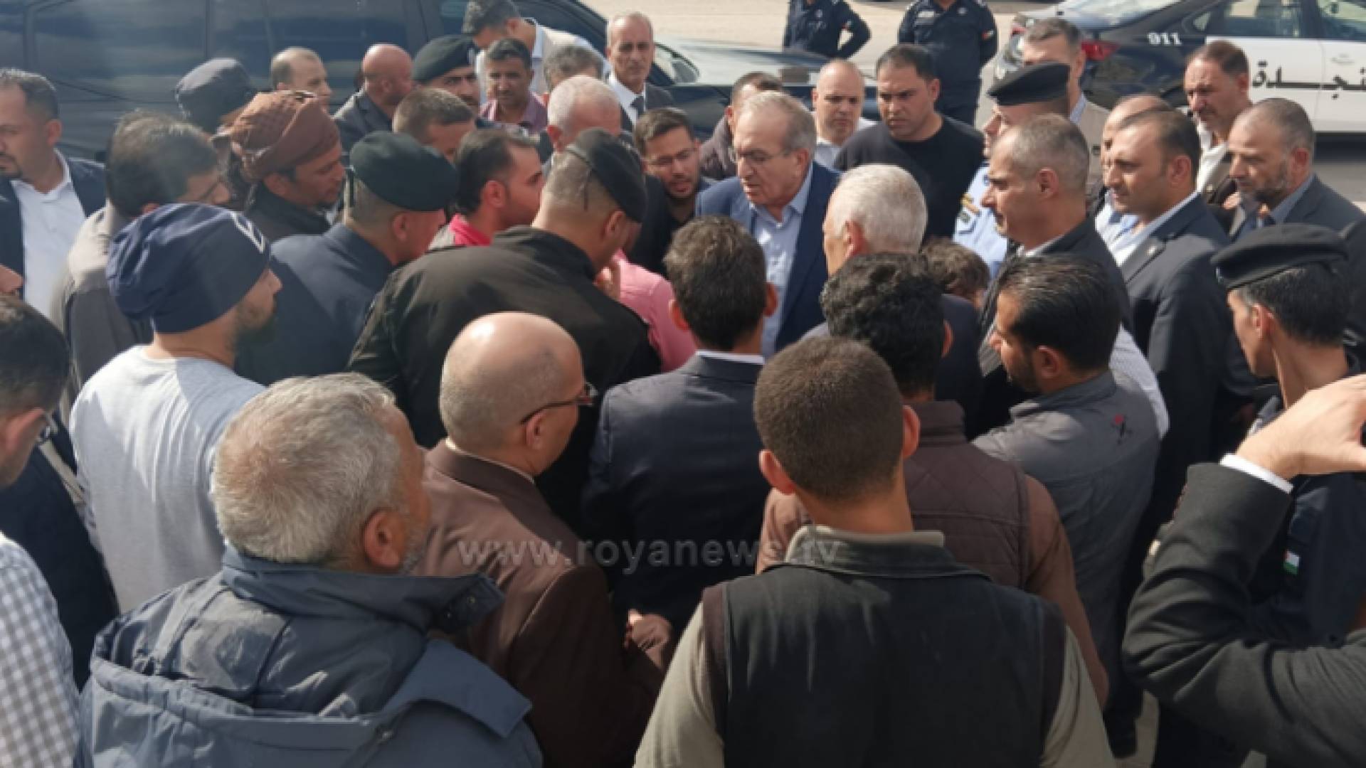 جانب من الاعتصام