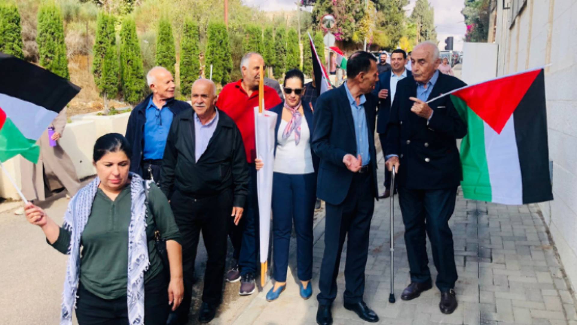 جانب من الوقفة