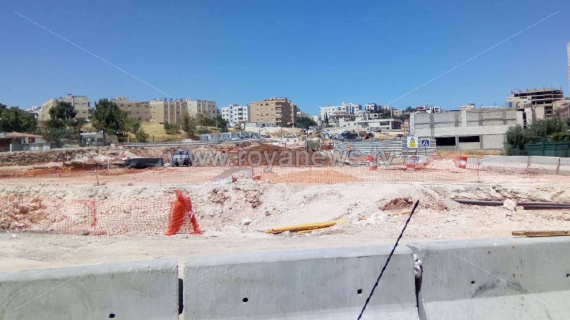 أثناء العمل في مشروع الباص سريع التردد