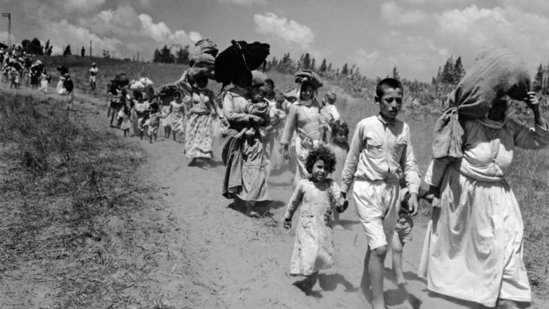 صورة أرشيفية من نكبة الفلسطينيين عام 1948