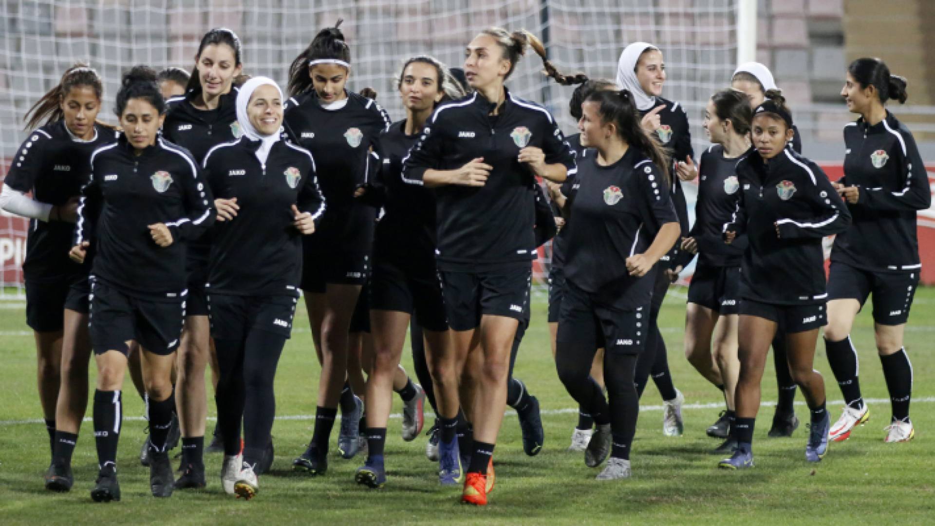 من تدريبات منتخب النشميات