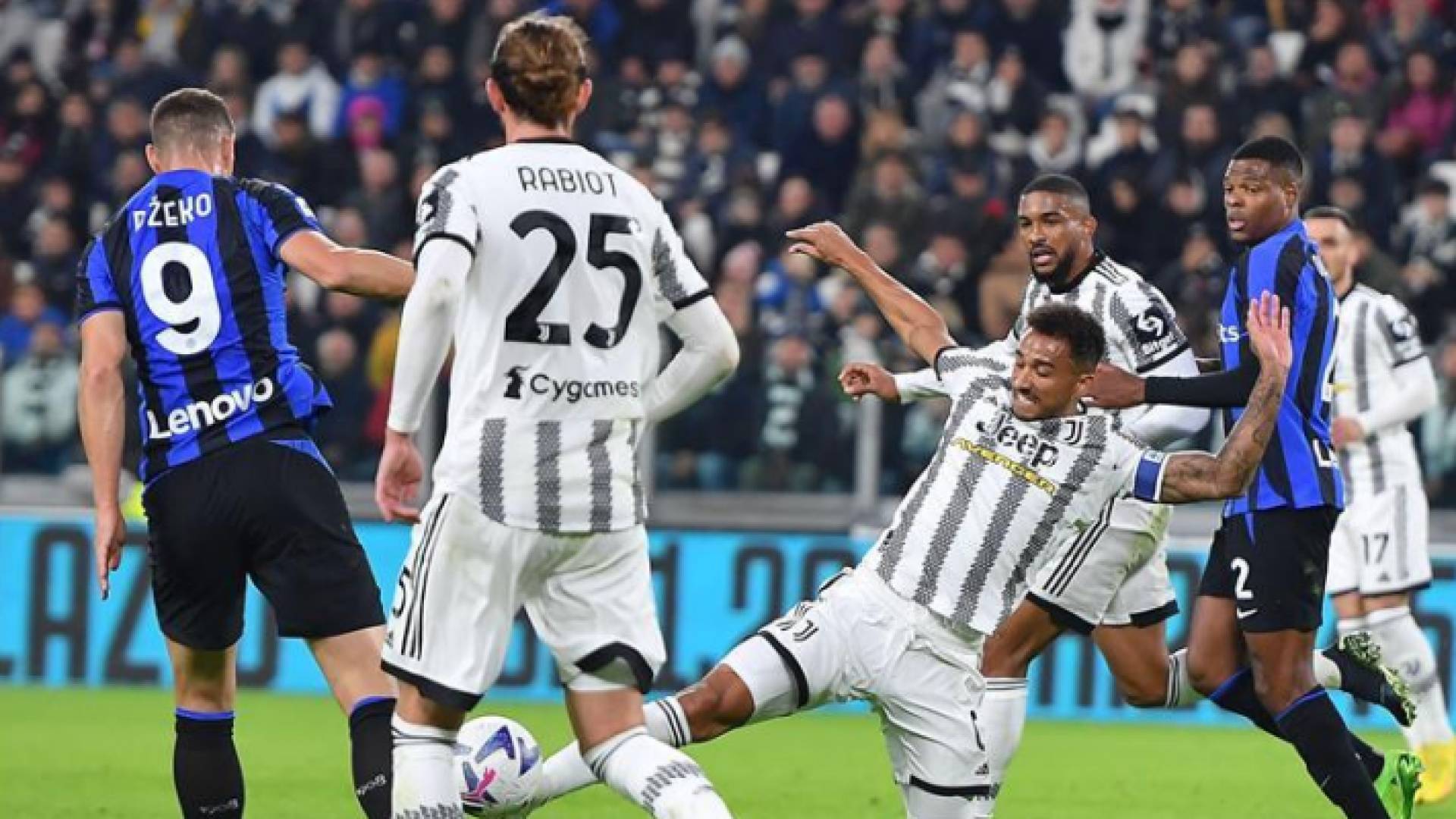 جانب من المباراة