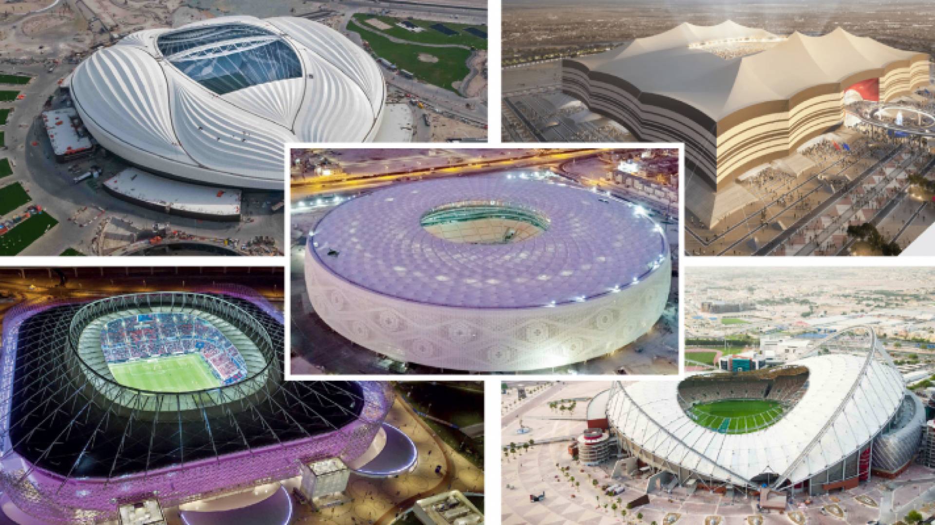 الملاعب المجهزة لاستضافة المونديال في قطر