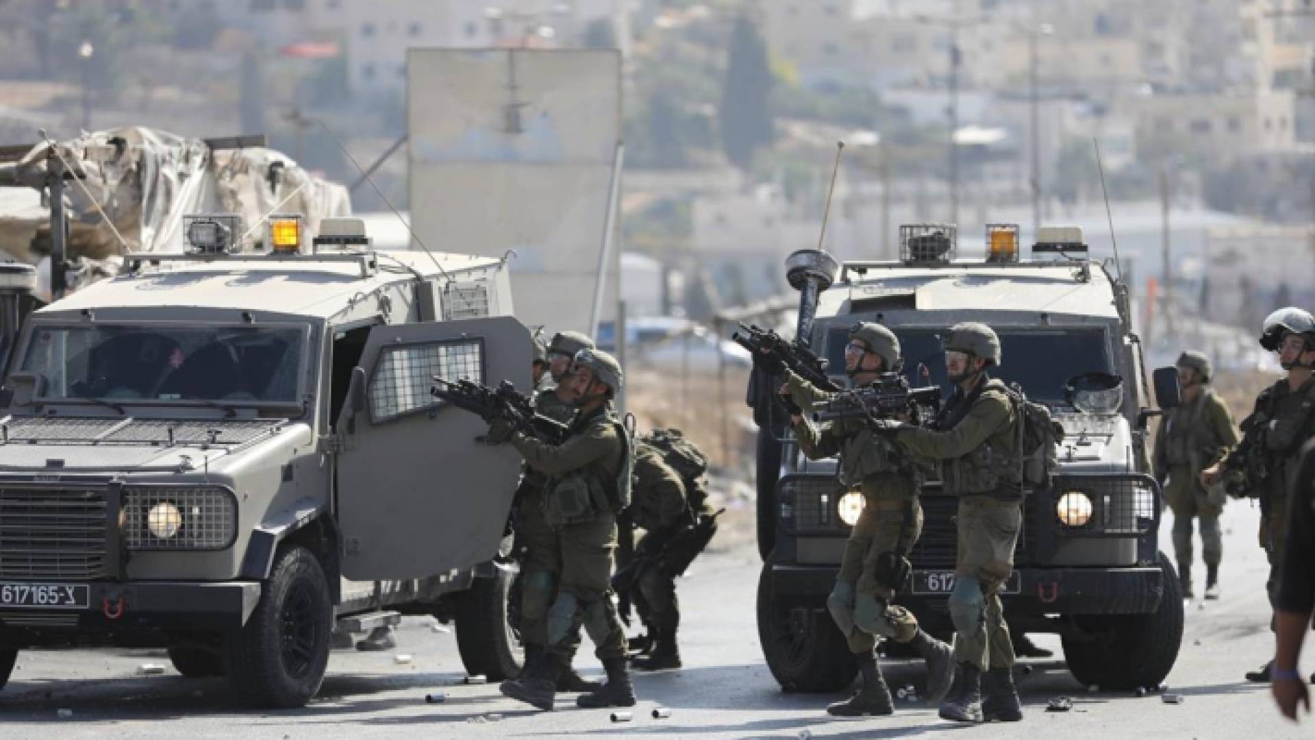 عناصر من قوات الاحتلال