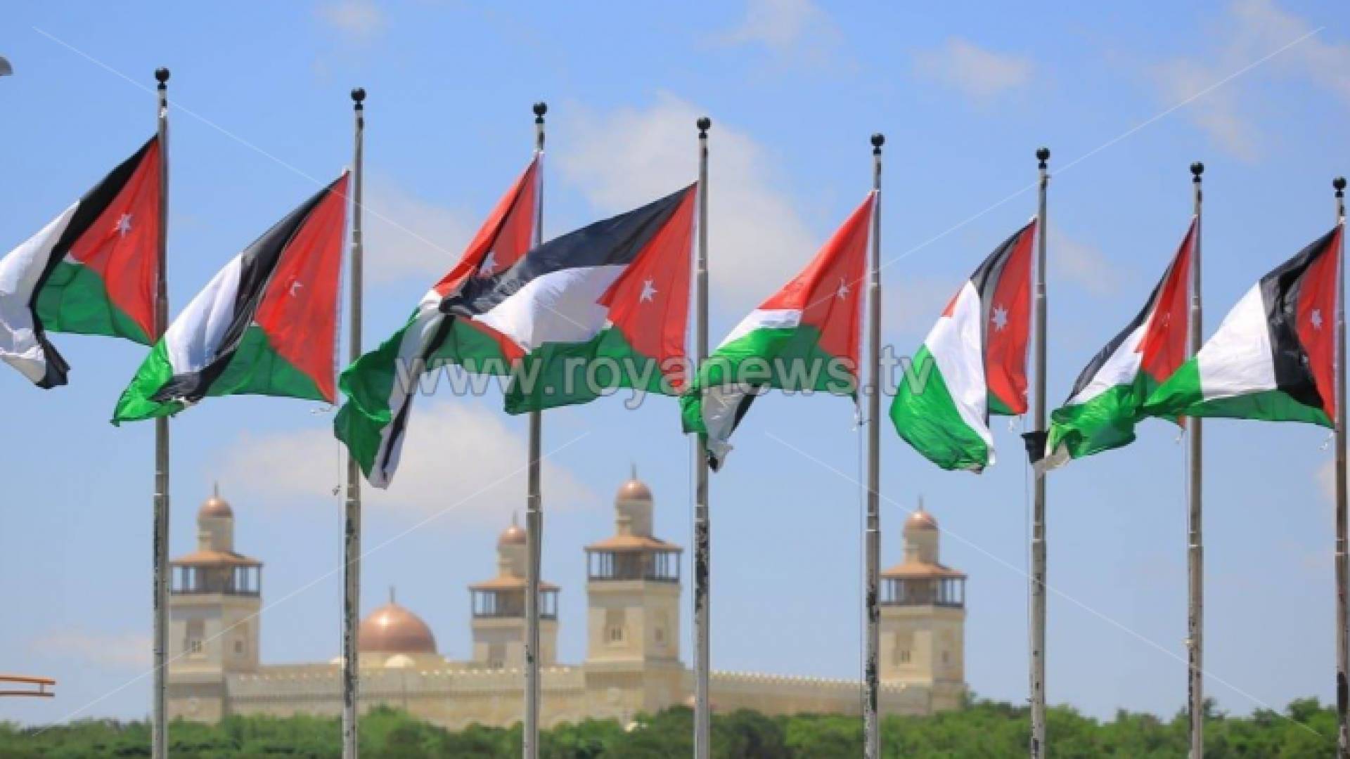 علم الأردن - ارشيفية