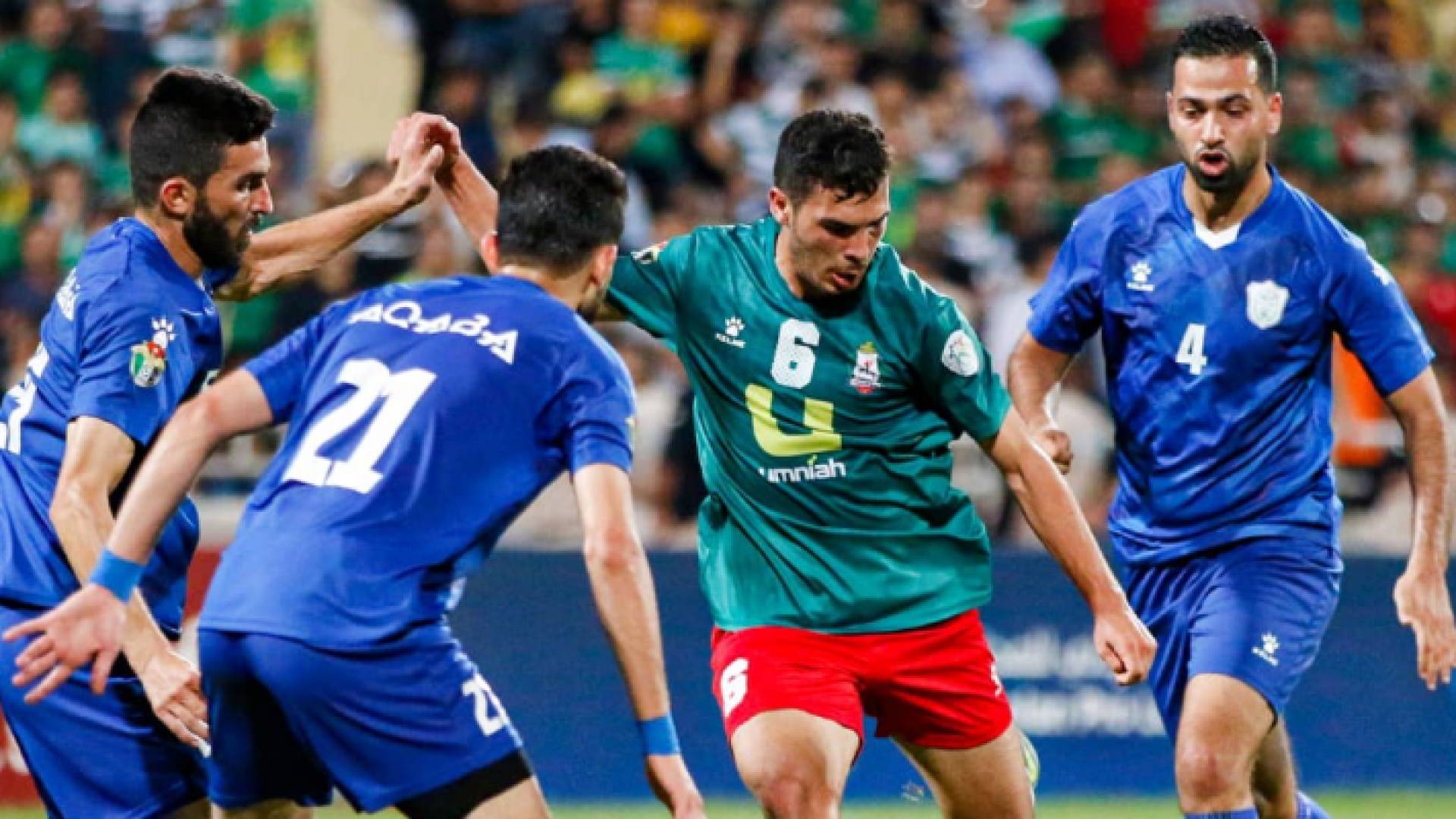 من مباراة الفريقين بدوري المحترفين