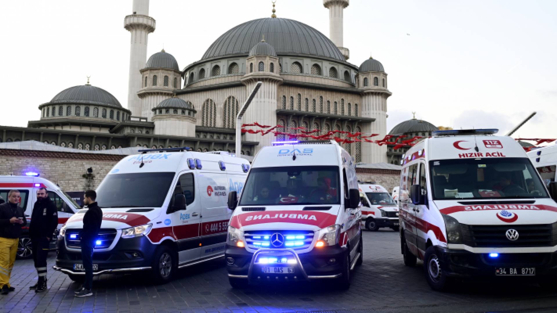 الصورة من مكان الانفجار