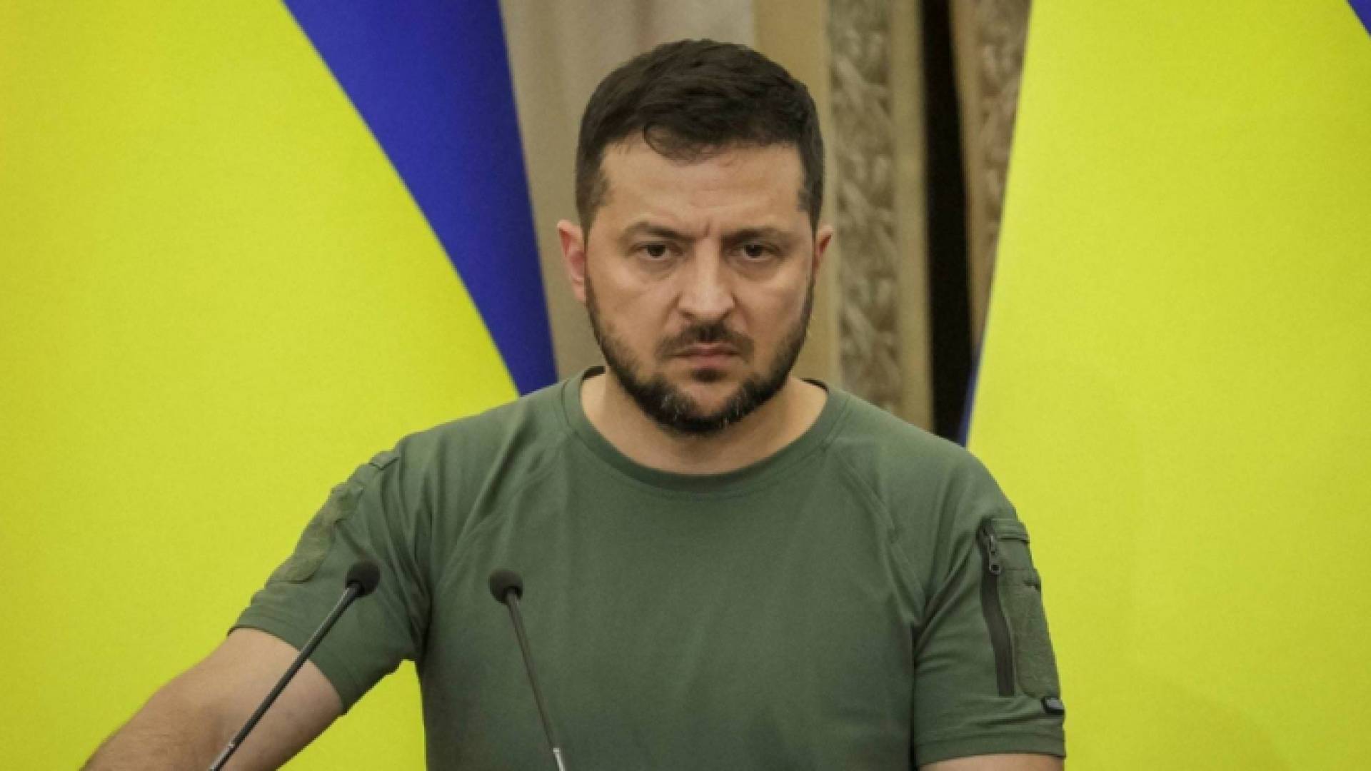 الرئيس الأوكراني فولوديمير زيلينسكي