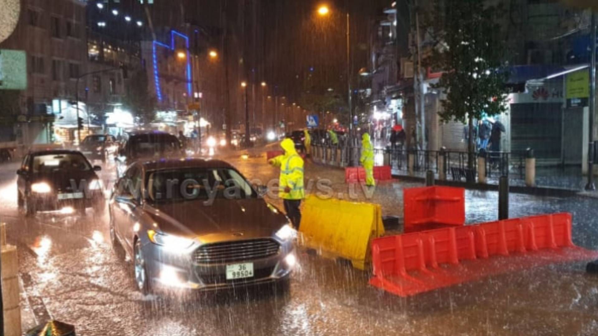 أمطار في العاصمة عمان