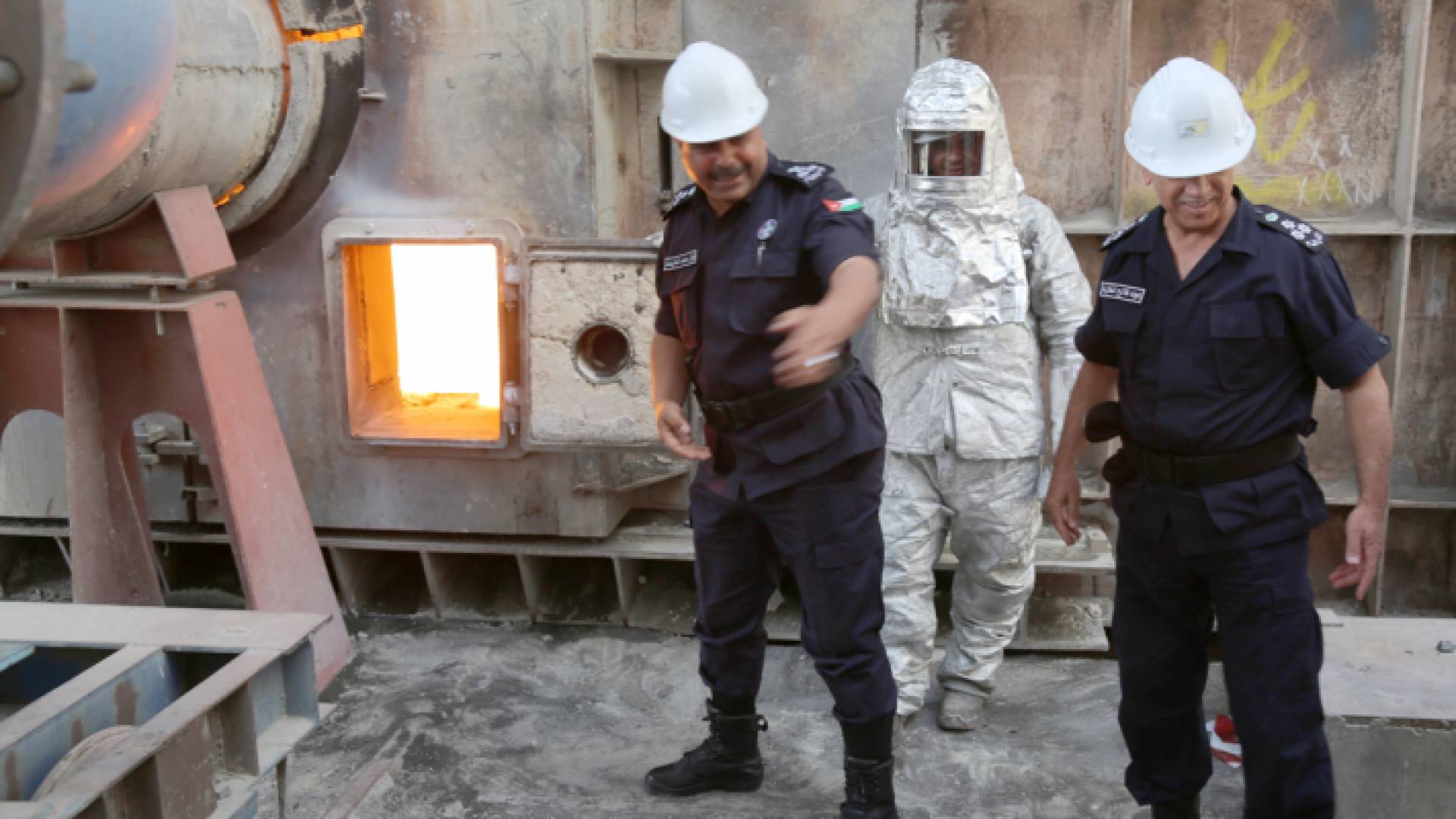 أحد أفران إتلاف المخدرات - أرشيفية