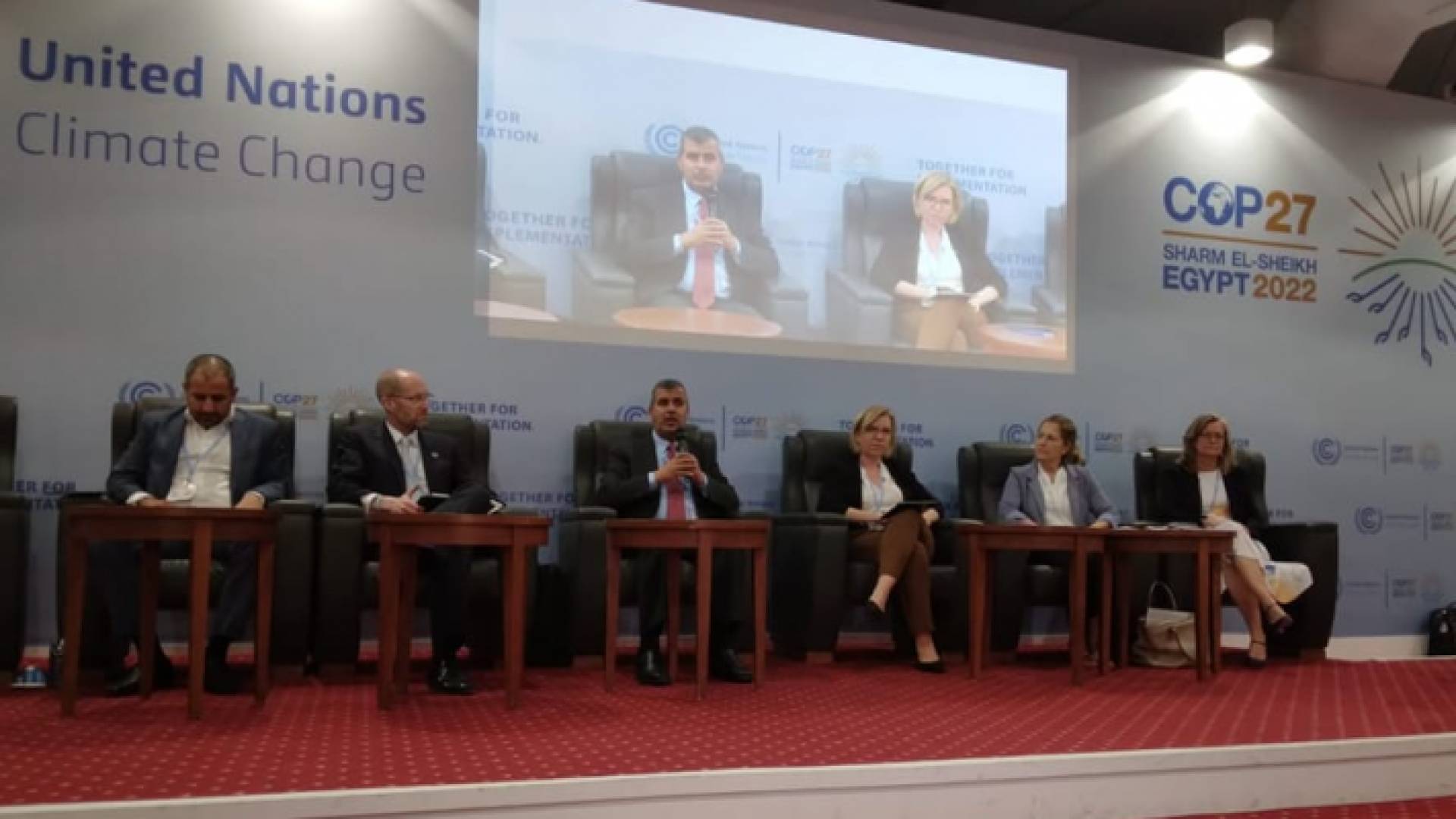 وزير الطاقة والثروة المعدنية صالح الخرابشة من المؤتمر