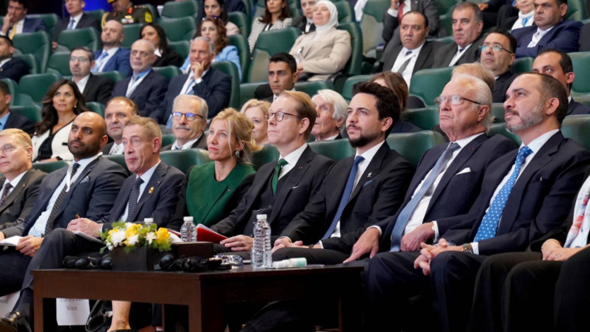 ولي العهد يحضر حفل إطلاق المنتدى الأردني السويدي للتجارة والاستثمار