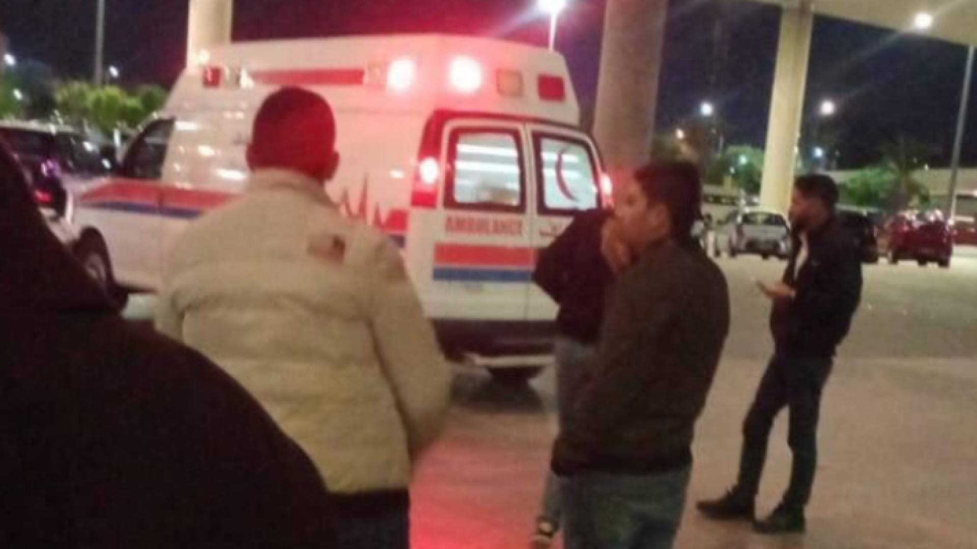 لحظة وصول الجثمان إلى مطار الملكة علياء